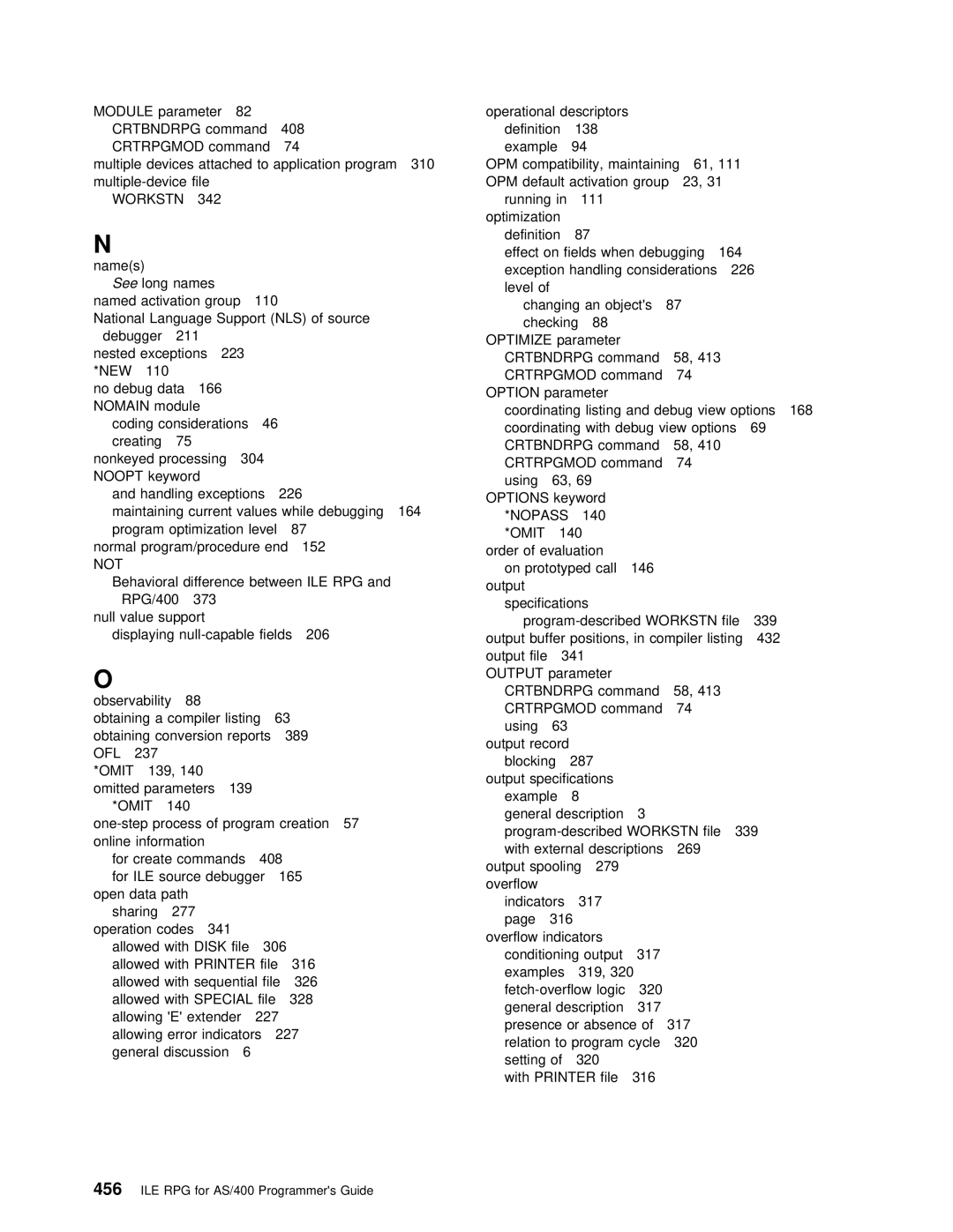 IBM AS/400 manual See long 