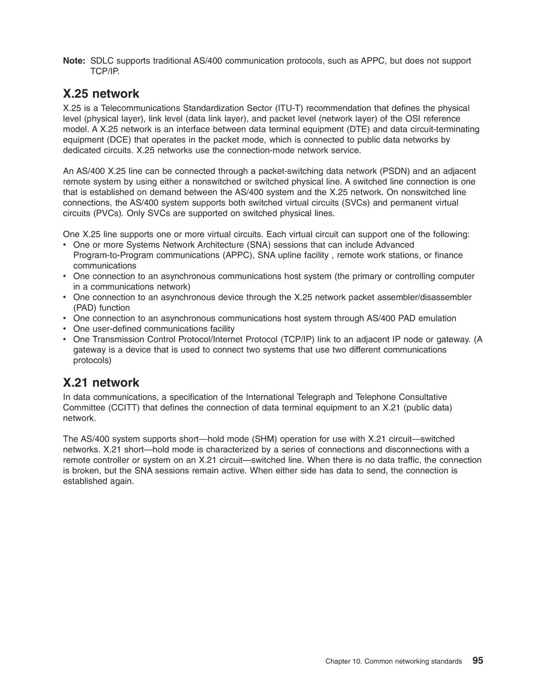 IBM AS/400 manual Network 