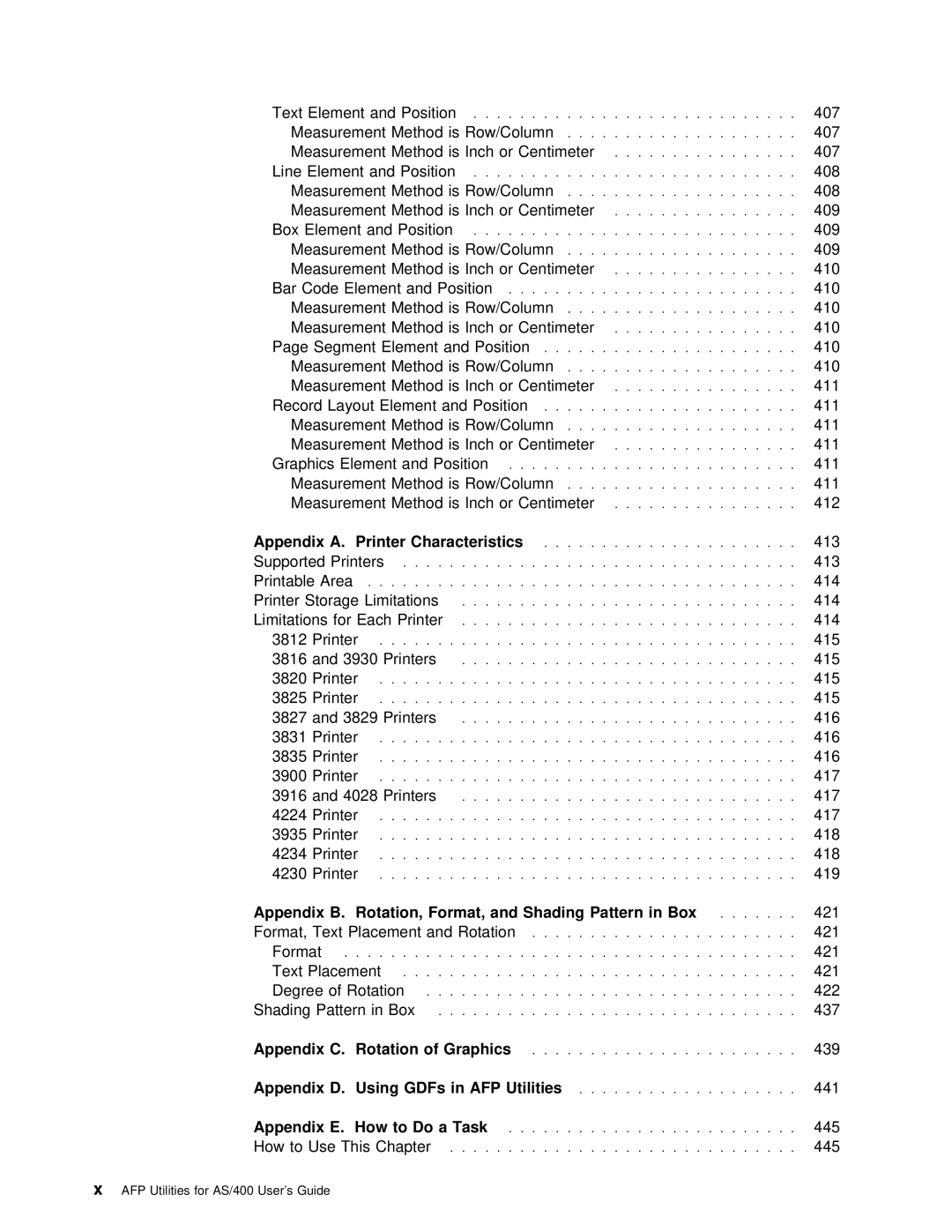 IBM AS/400 manual Box, GDFs, Utilities, Task 