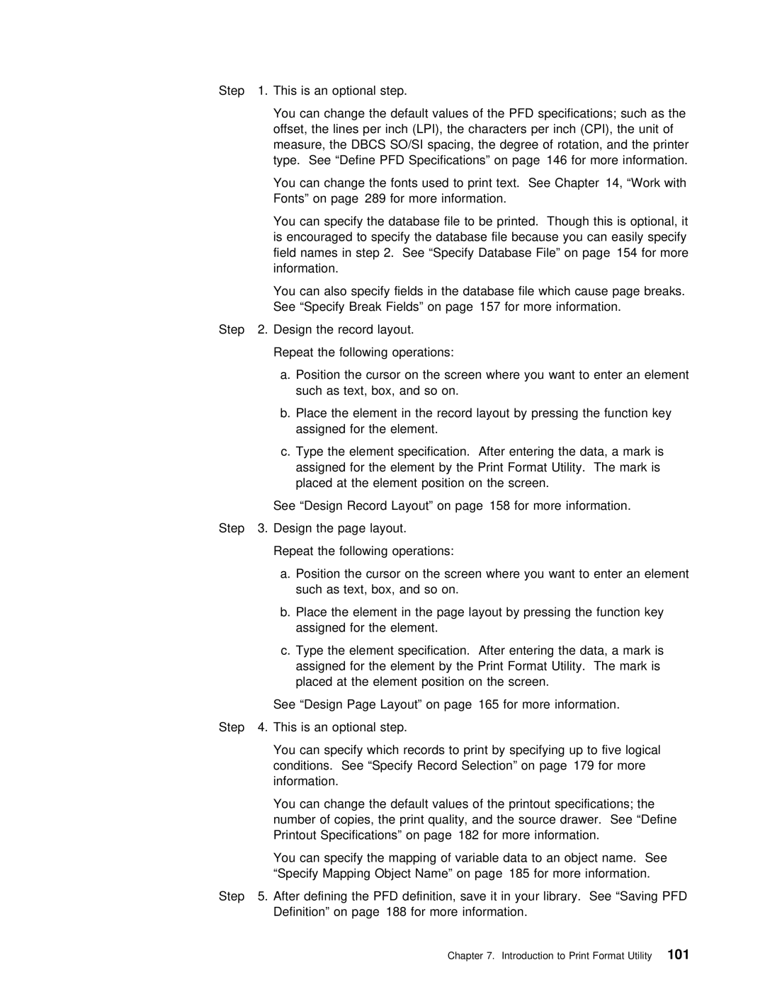 IBM AS/400 manual Introduction to Print Format101Utility 