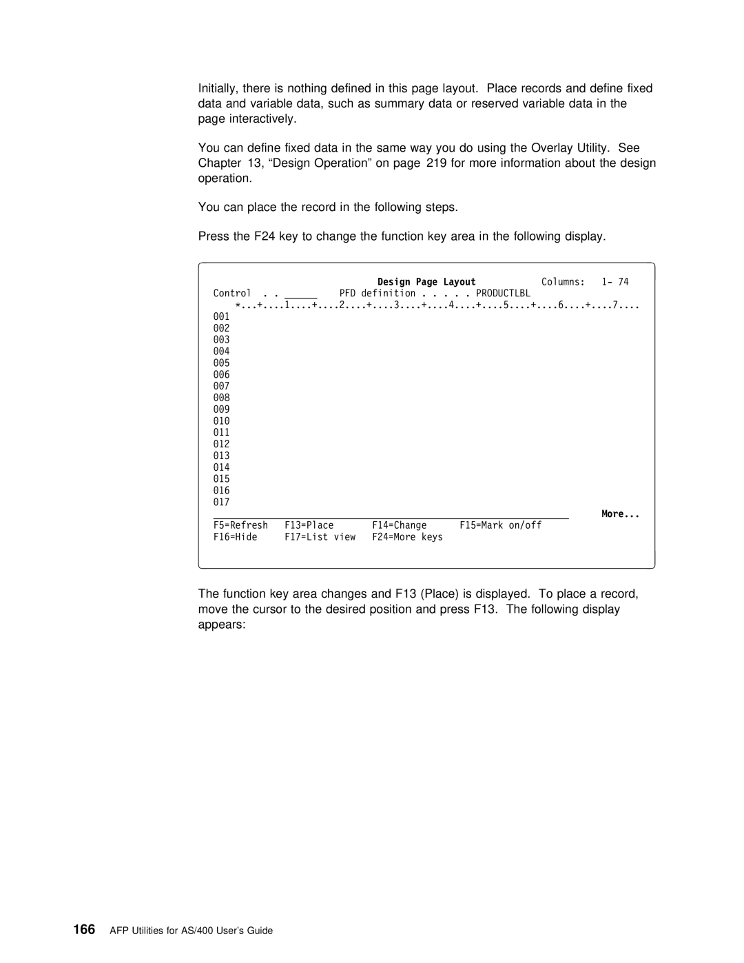 IBM AS/400 manual Productlbl 