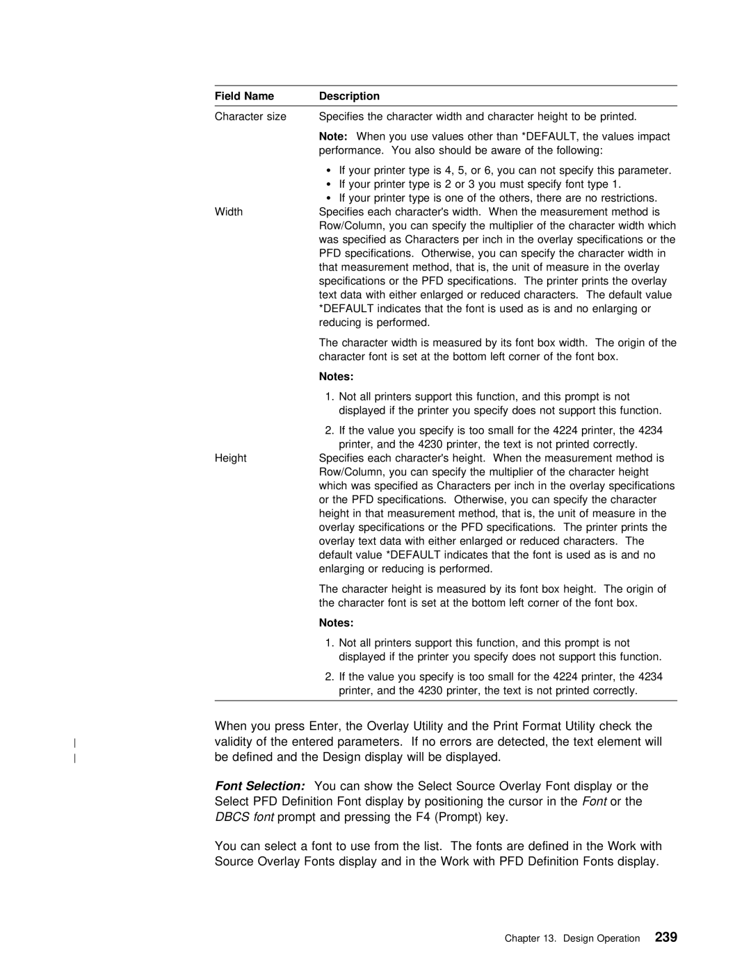 IBM AS/400 manual You Can Show Select Source Overlay Font display or, Definition Font display Positioning Fontthe Cursorthe 