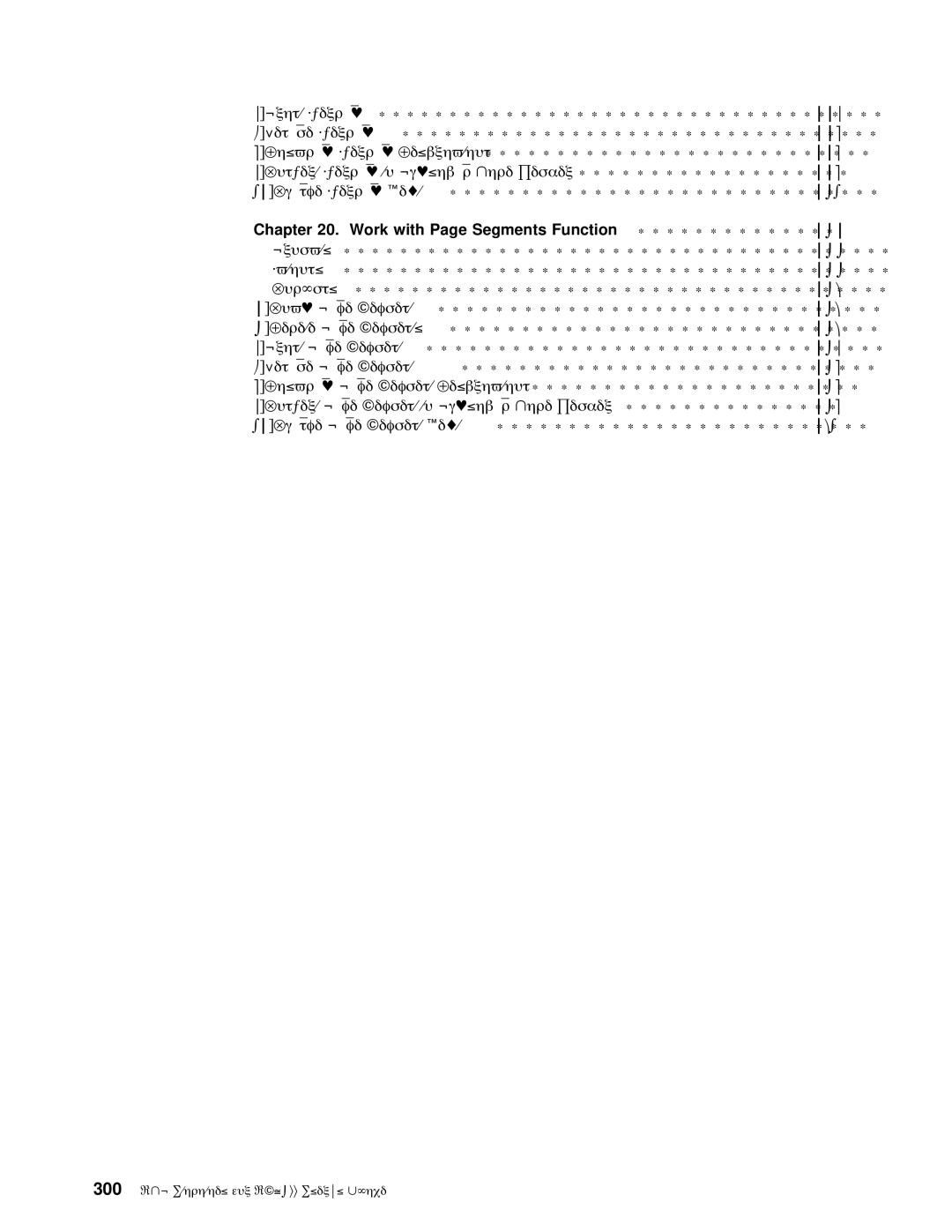 IBM AS/400 manual =Convert Overlay to Physical File Member, With Page Segments Function 