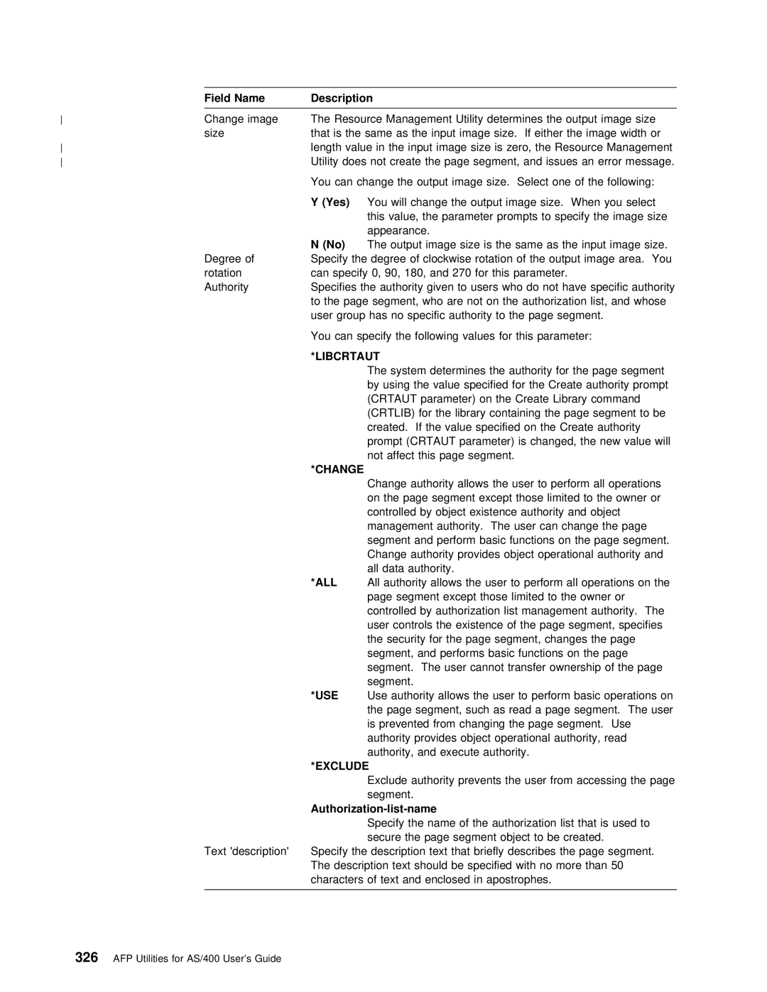 IBM AS/400 manual Resource Management Utility Determines Output 