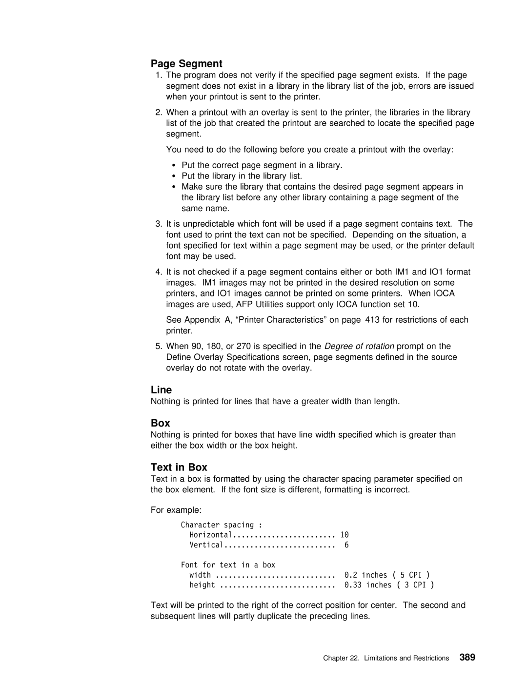 IBM AS/400 manual Text Box, Correct Segment Library 