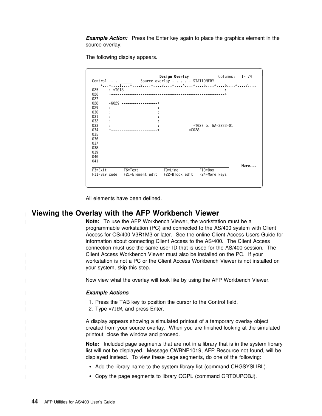 IBM AS/400 manual Viewer, With, Qgpl 