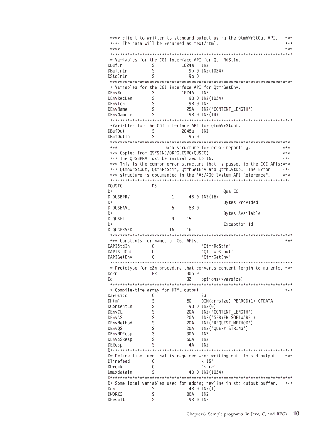 IBM AS/400E manual Inz 