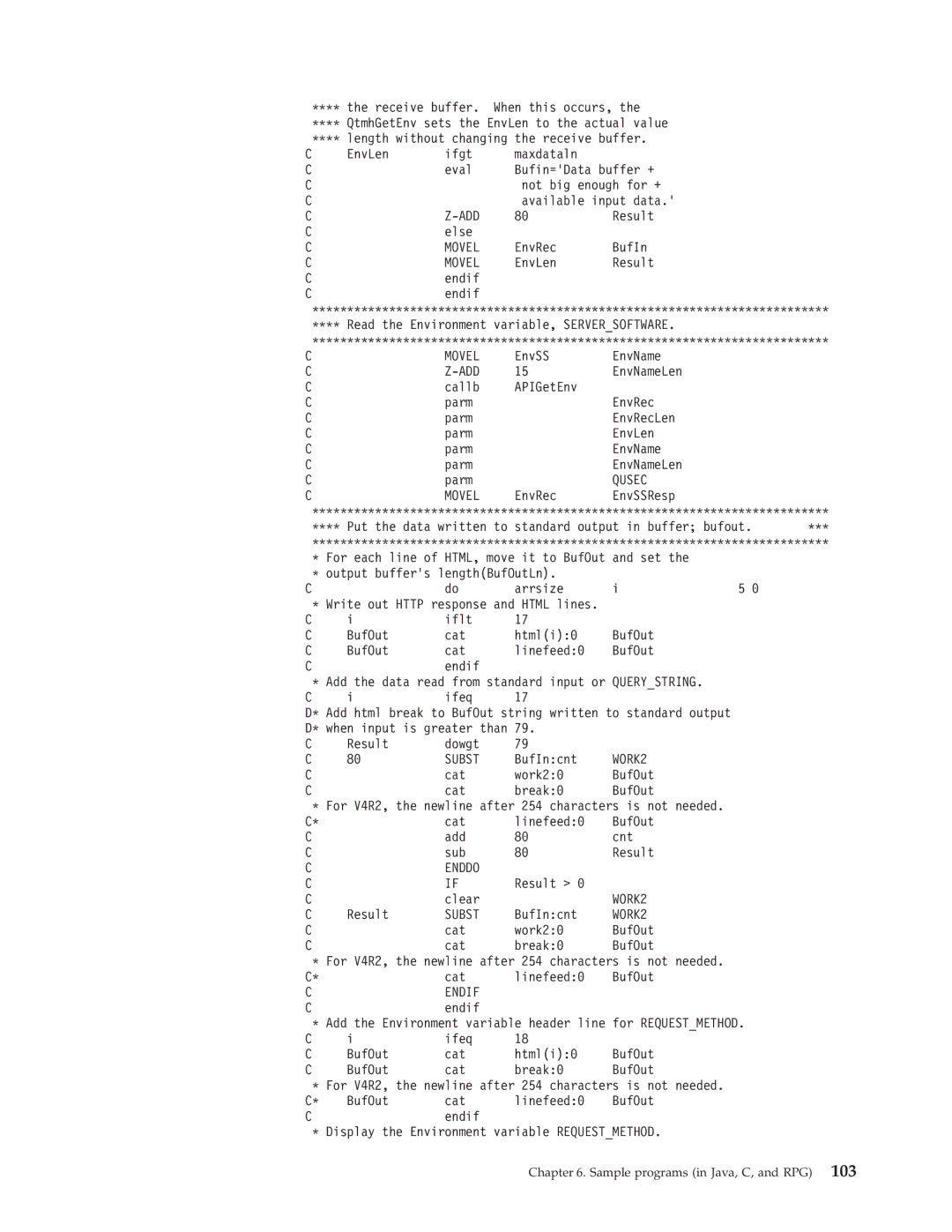 IBM AS/400E manual Subst 