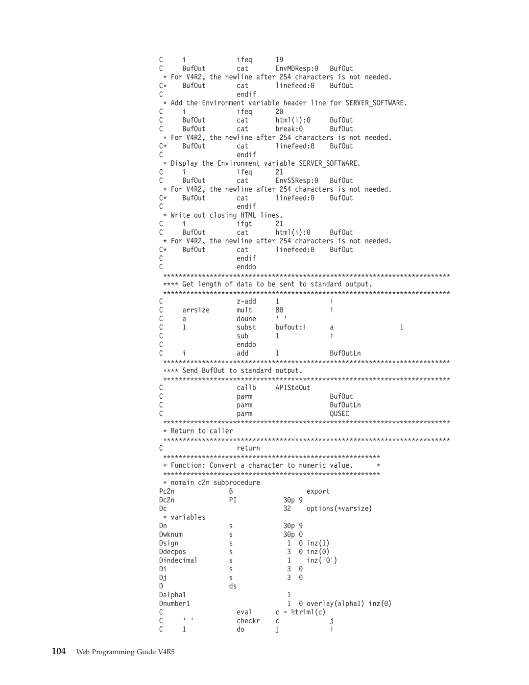 IBM AS/400E manual Cat Htmli0 BufOut 