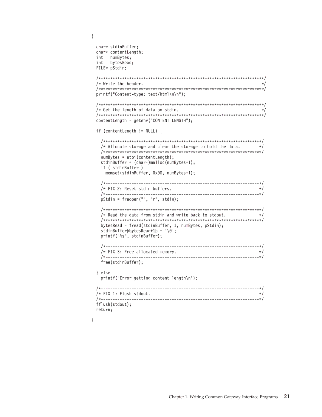 IBM AS/400E manual Writing Common Gateway Interface Programs 