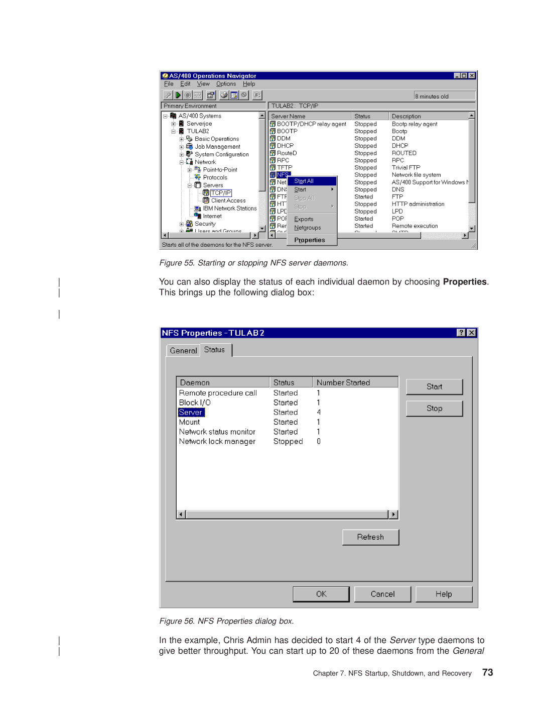 IBM AS/400E manual This brings up the following dialog box 