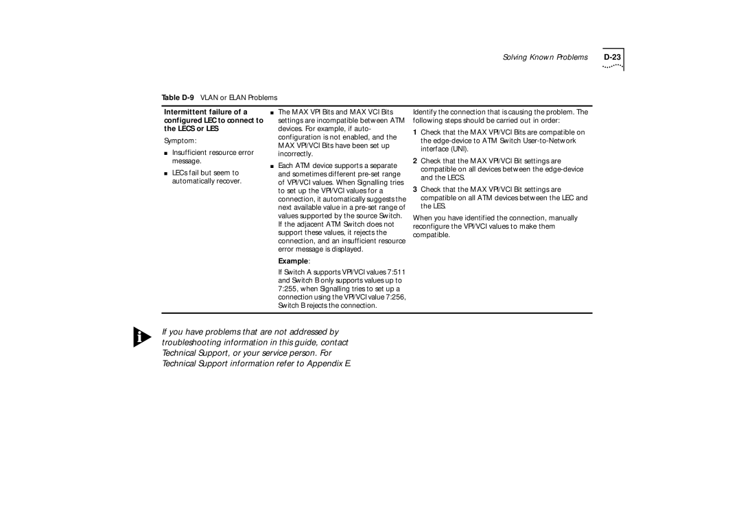 IBM ATM OC-3c manual Example 