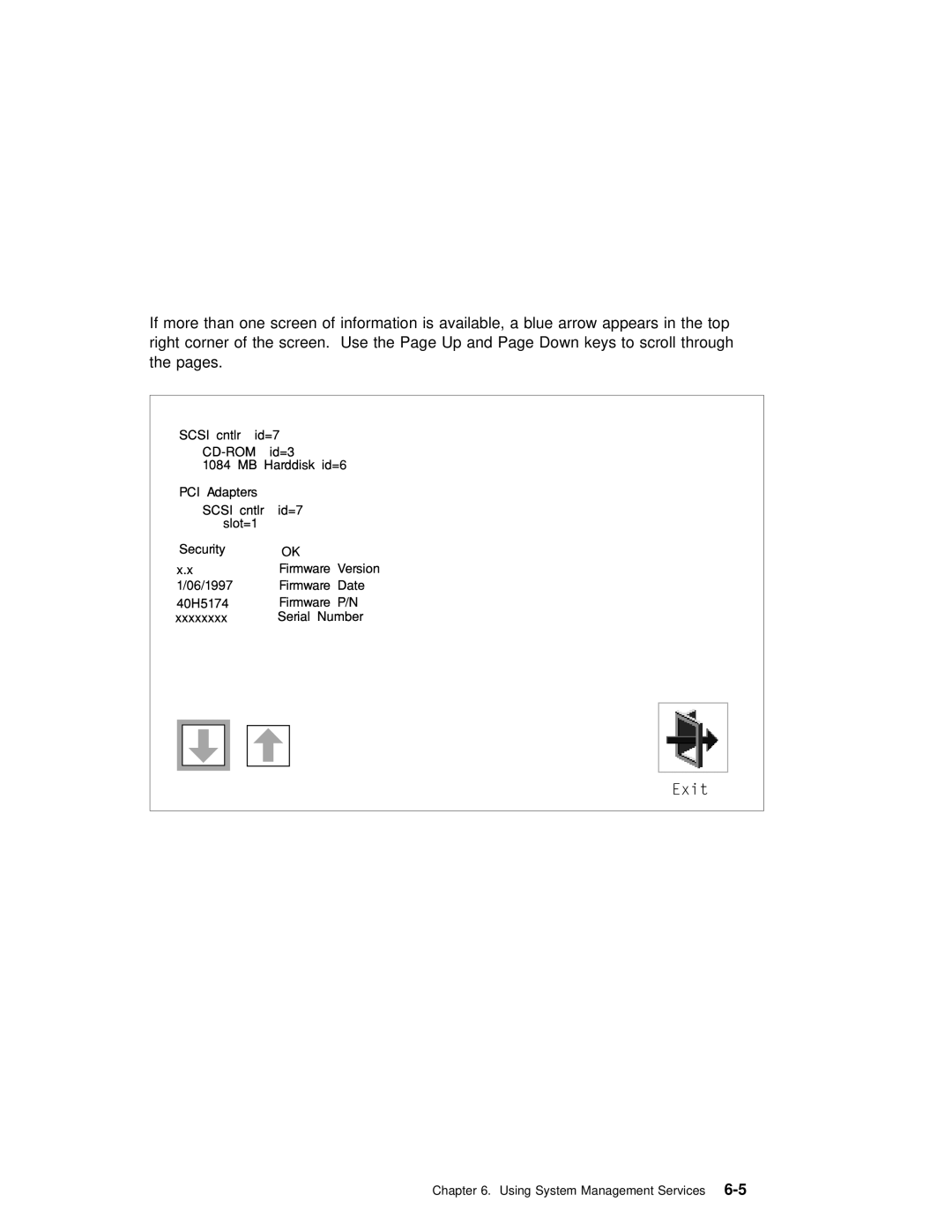 IBM B50 manual Using System Management Services 