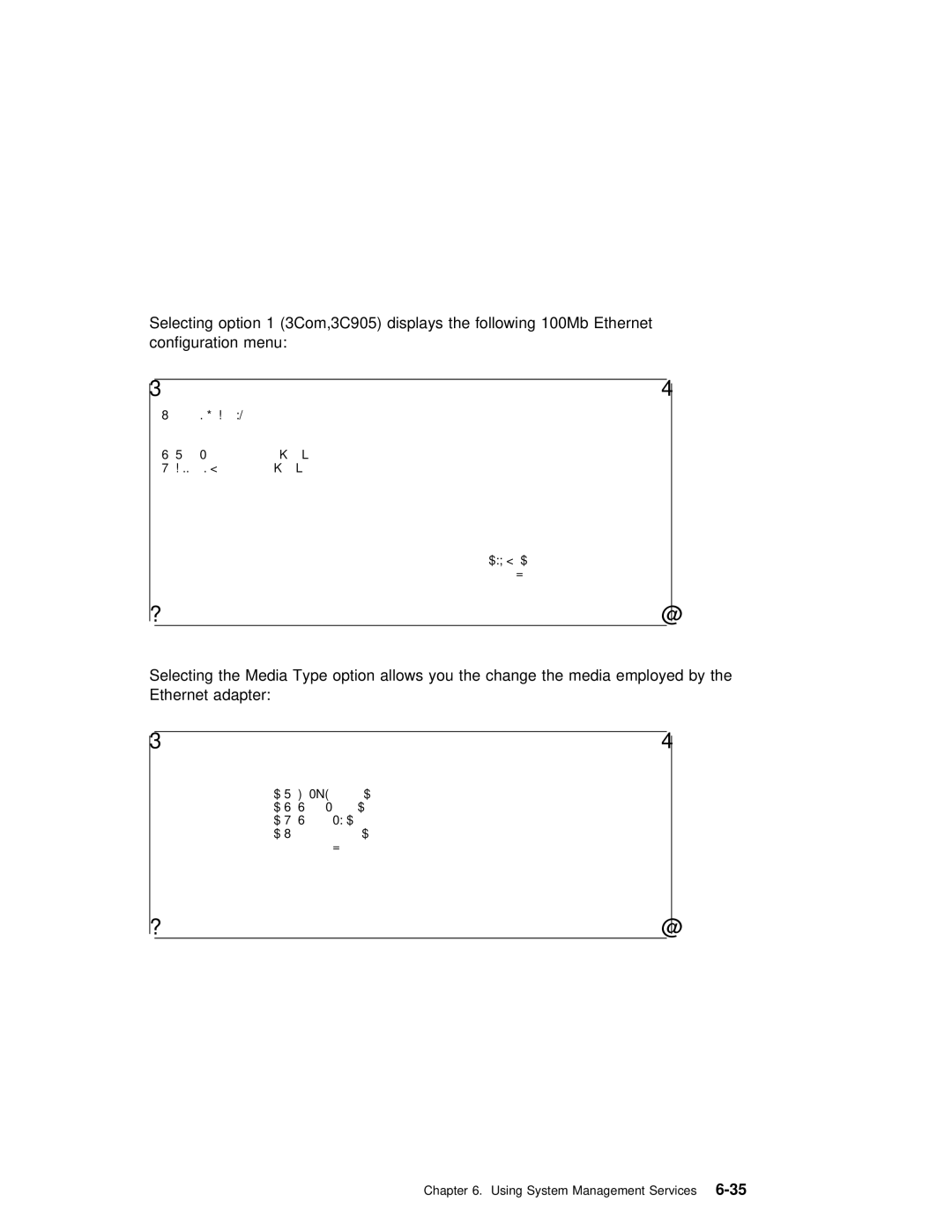 IBM B50 manual Media Type 