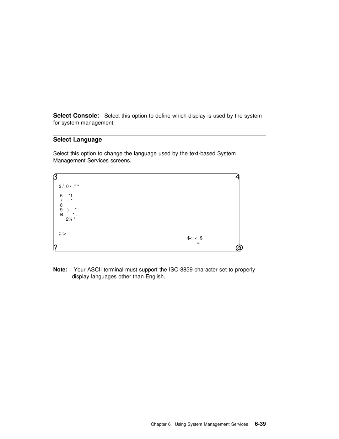 IBM B50 manual Select Language 