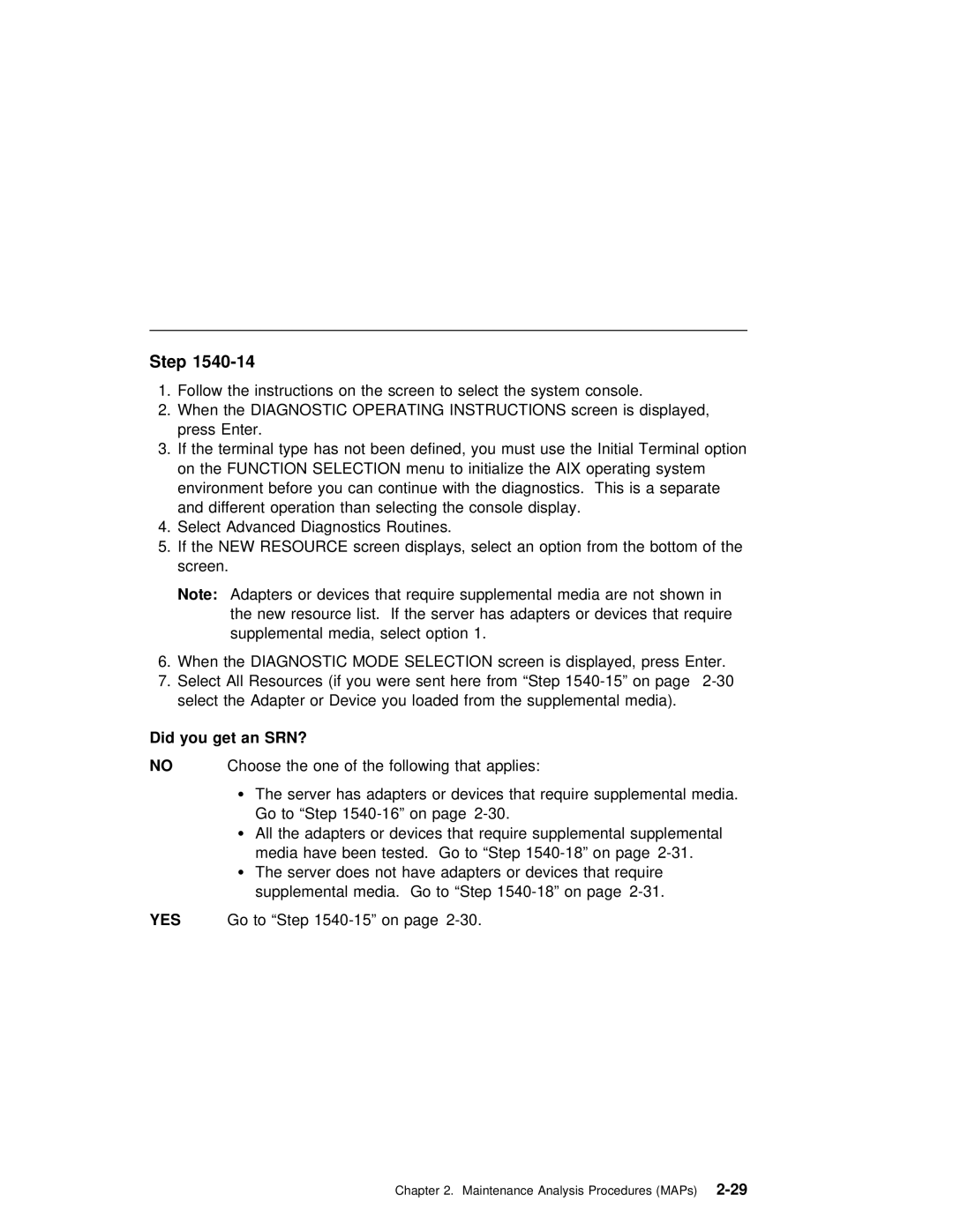 IBM B50 manual Did you get an SRN? 