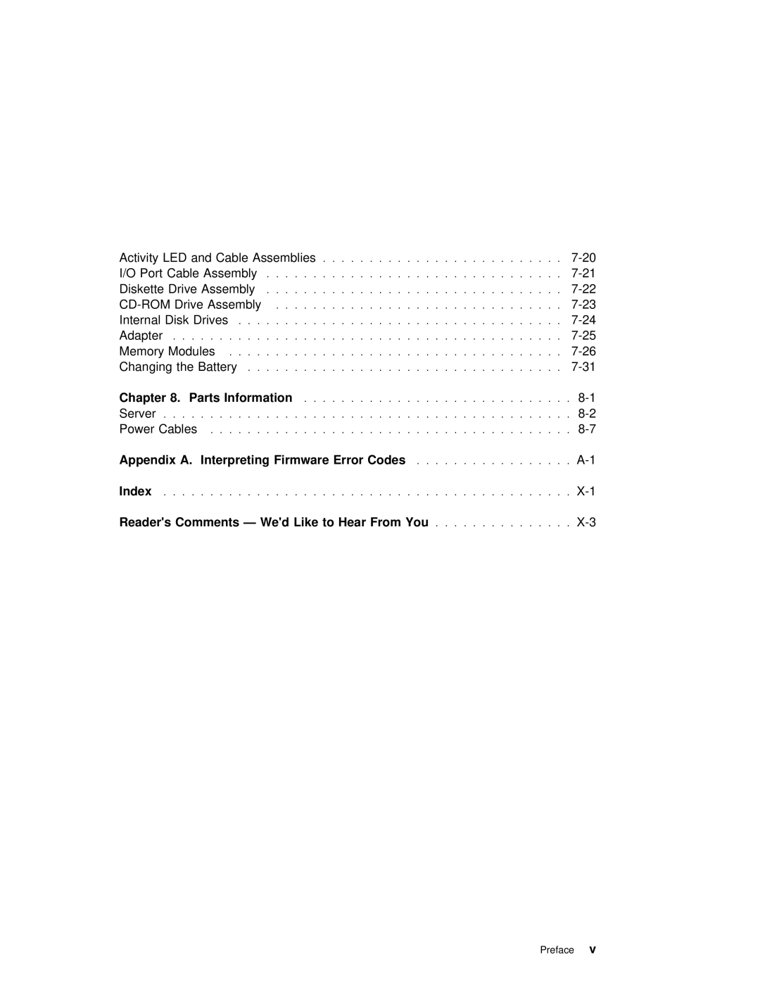 IBM B50 manual Index 