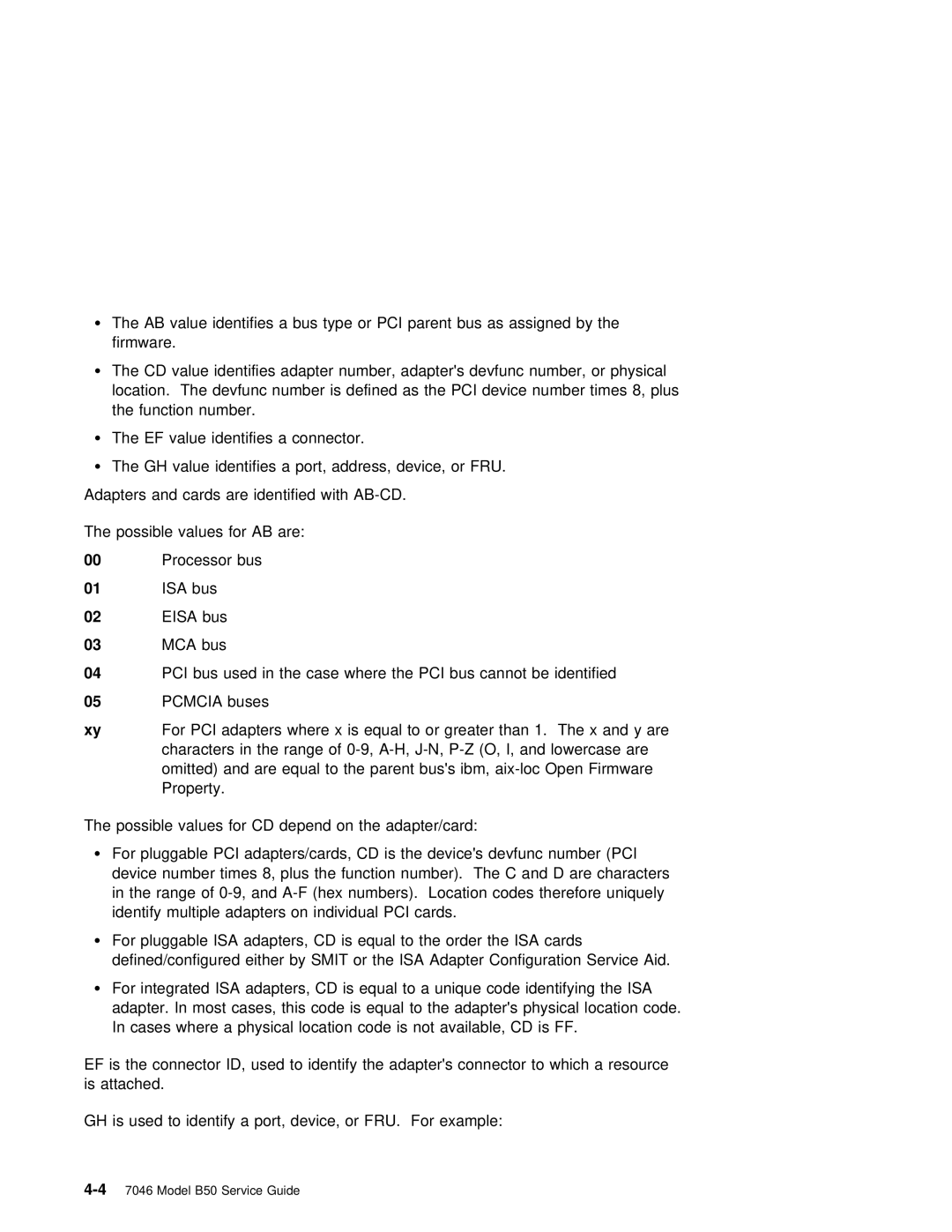 IBM manual Model B50 Service Guide 