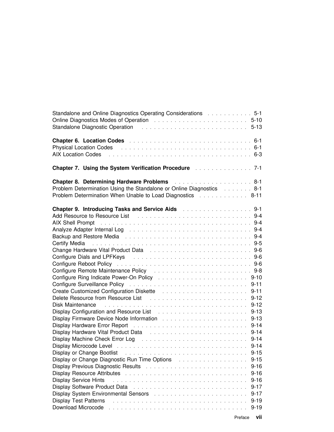 IBM B50 manual Using, Tasks, Aids, Aix, Vii 