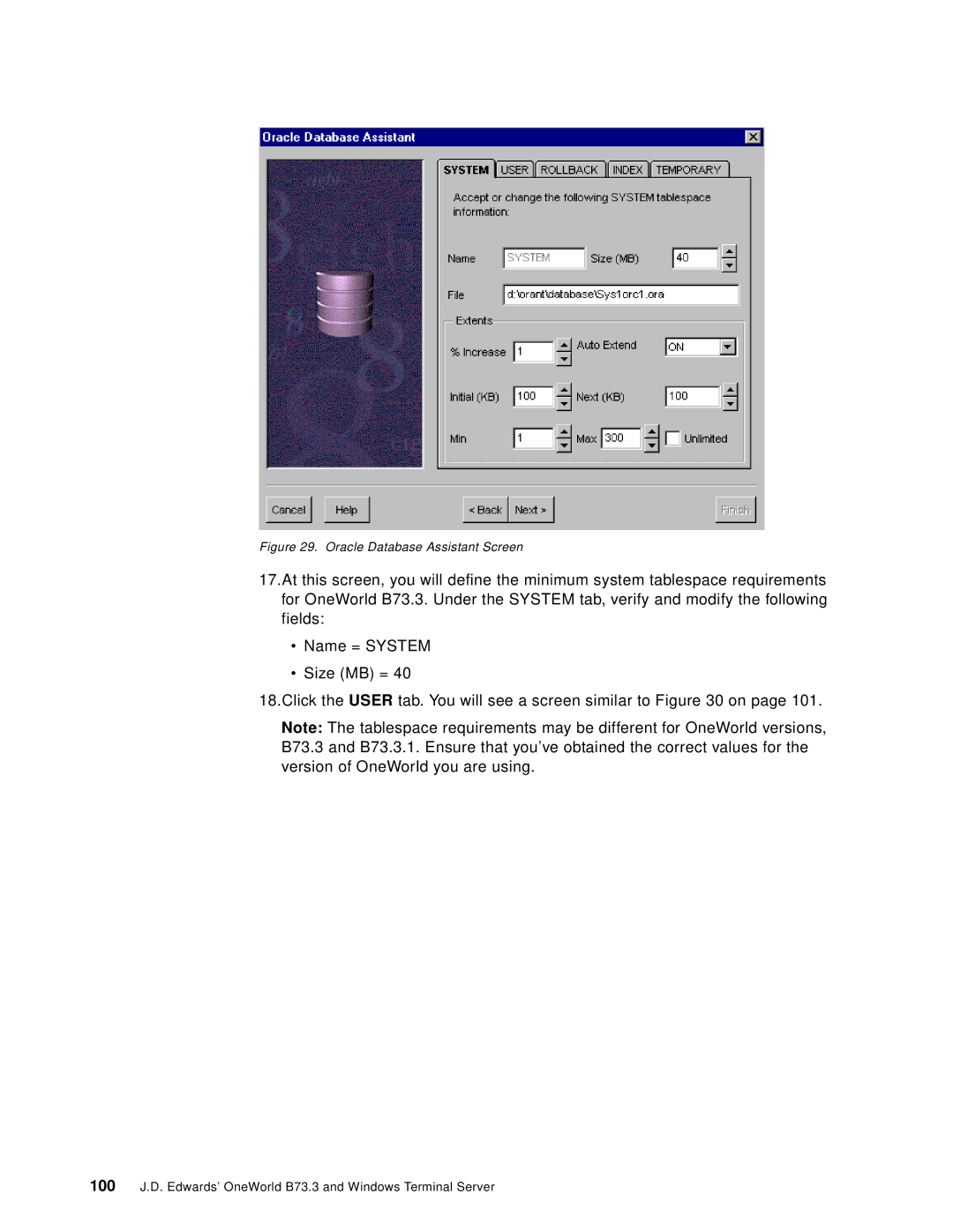 IBM manual 100 J.D. Edwards’ OneWorld B73.3 and Windows Terminal Server 