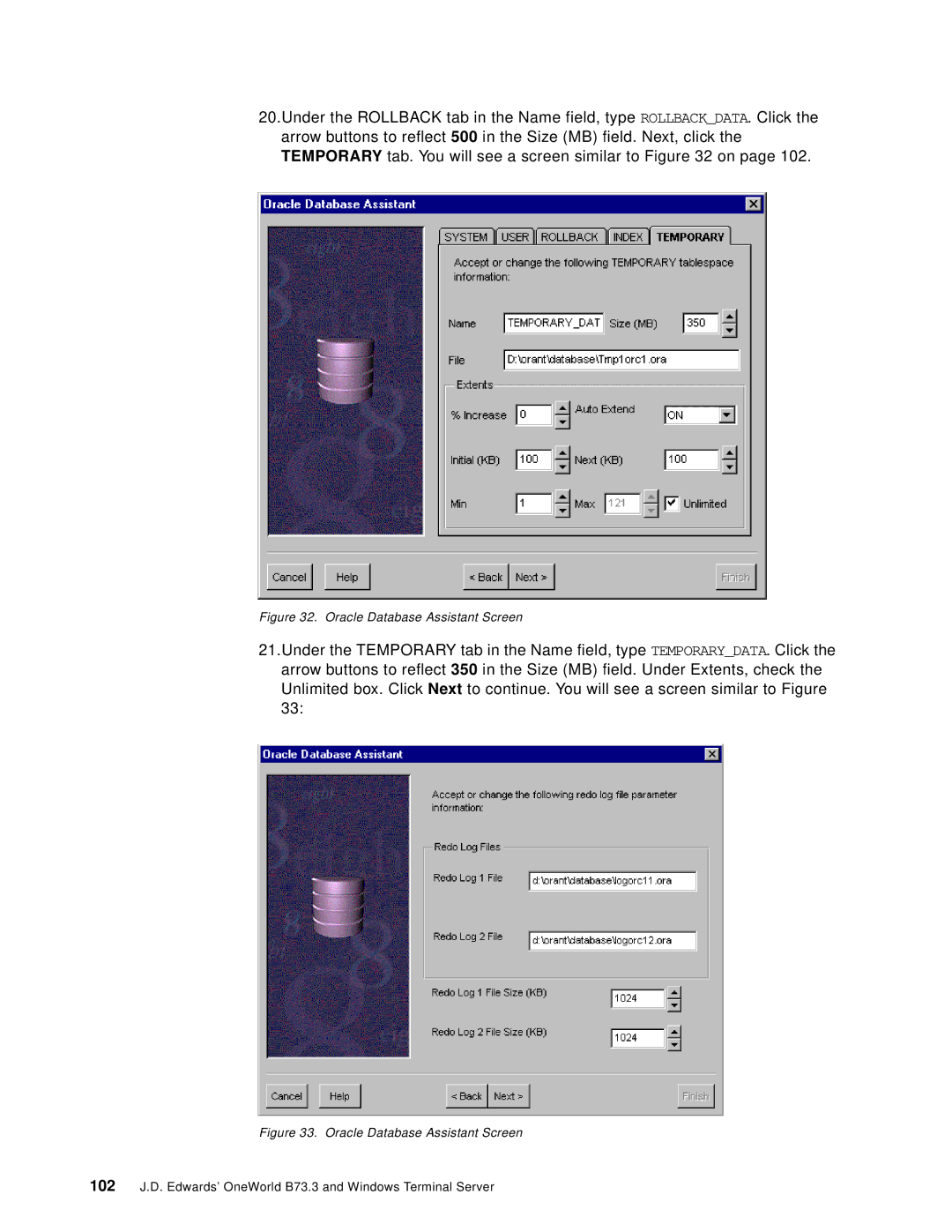 IBM manual 102 J.D. Edwards’ OneWorld B73.3 and Windows Terminal Server 