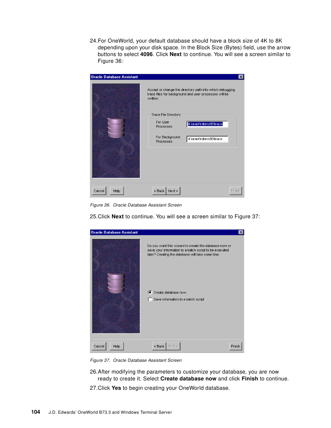 IBM manual 104 J.D. Edwards’ OneWorld B73.3 and Windows Terminal Server 