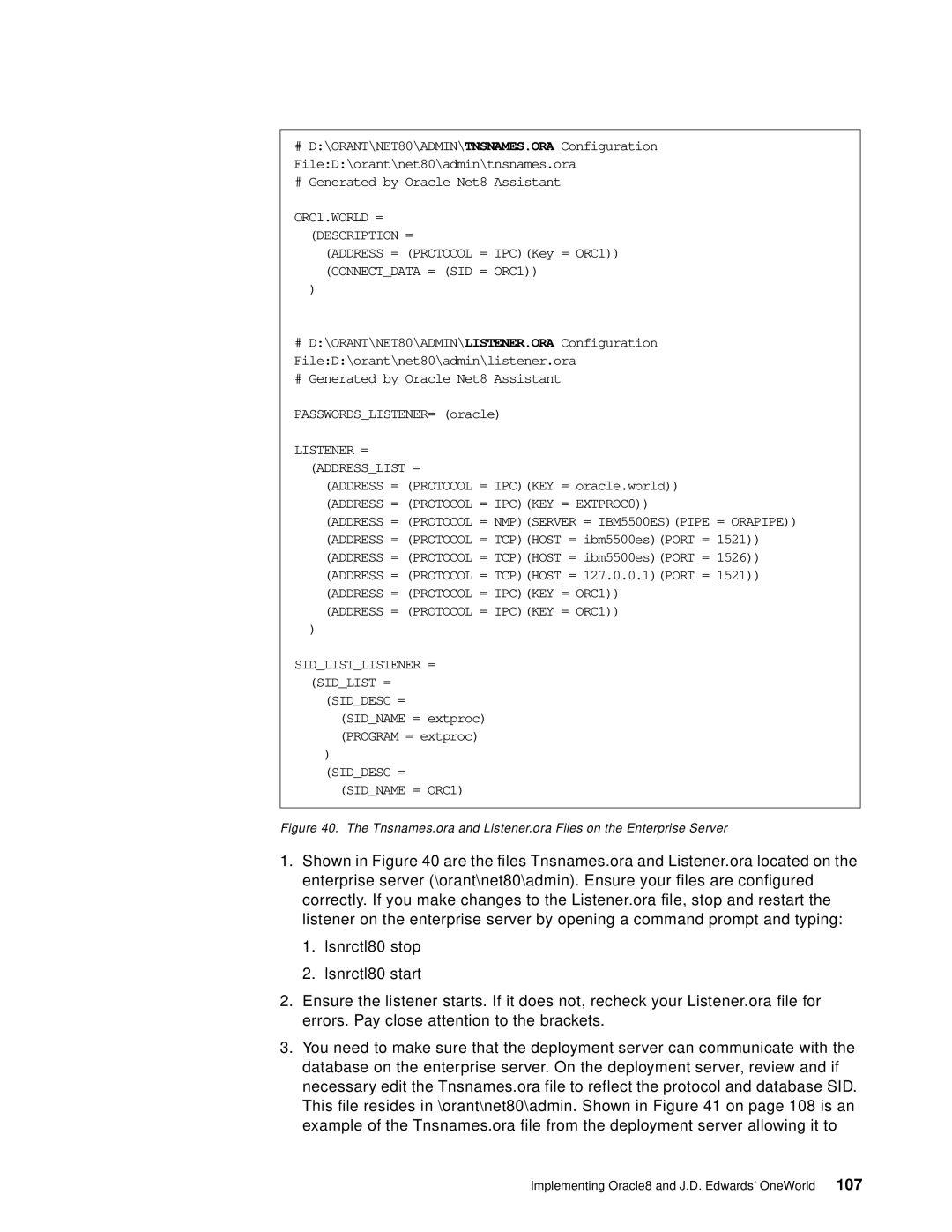 IBM B73.3 manual ORC1.WORLD = Description = 