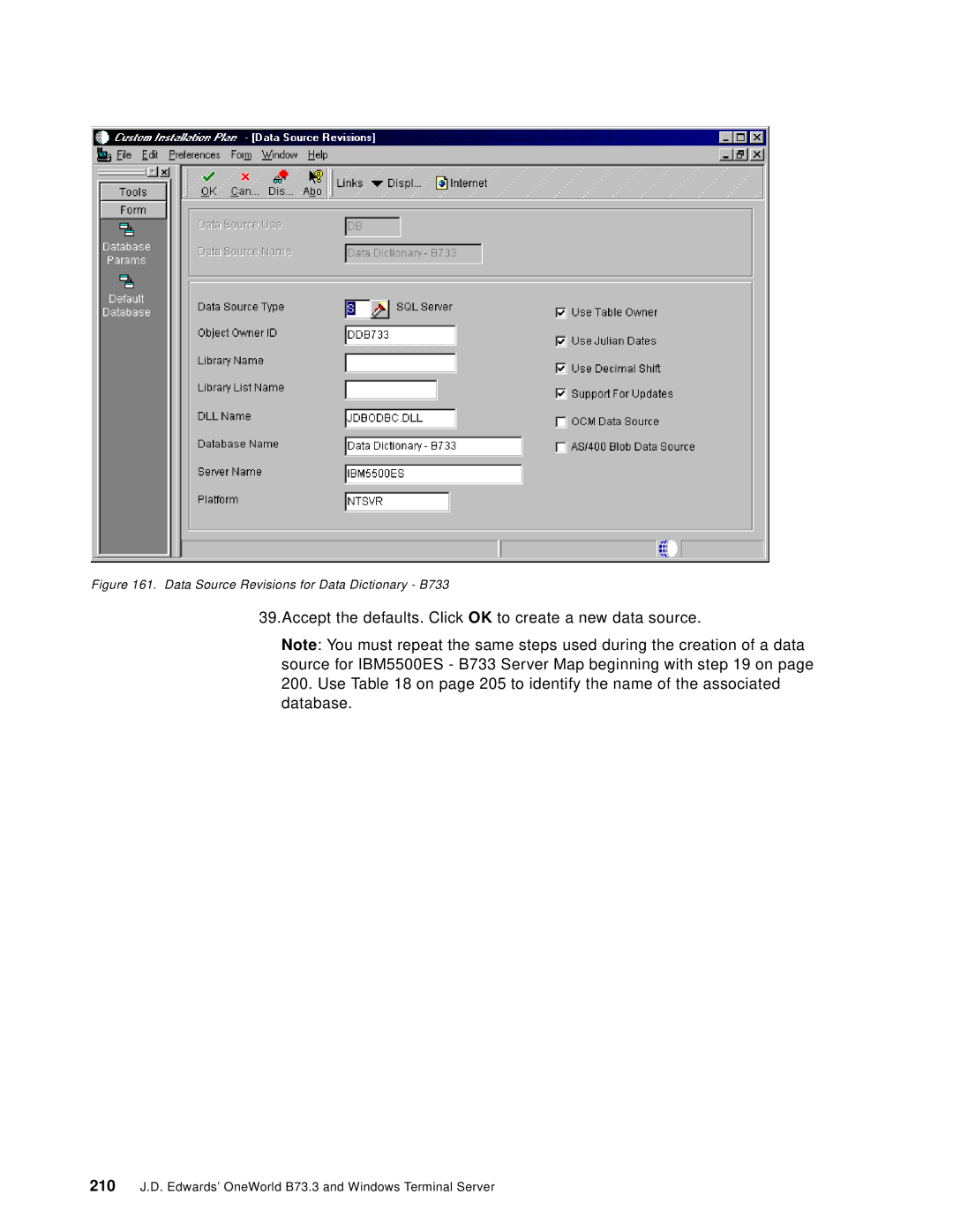 IBM B73.3 manual Data Source Revisions for Data Dictionary B733 