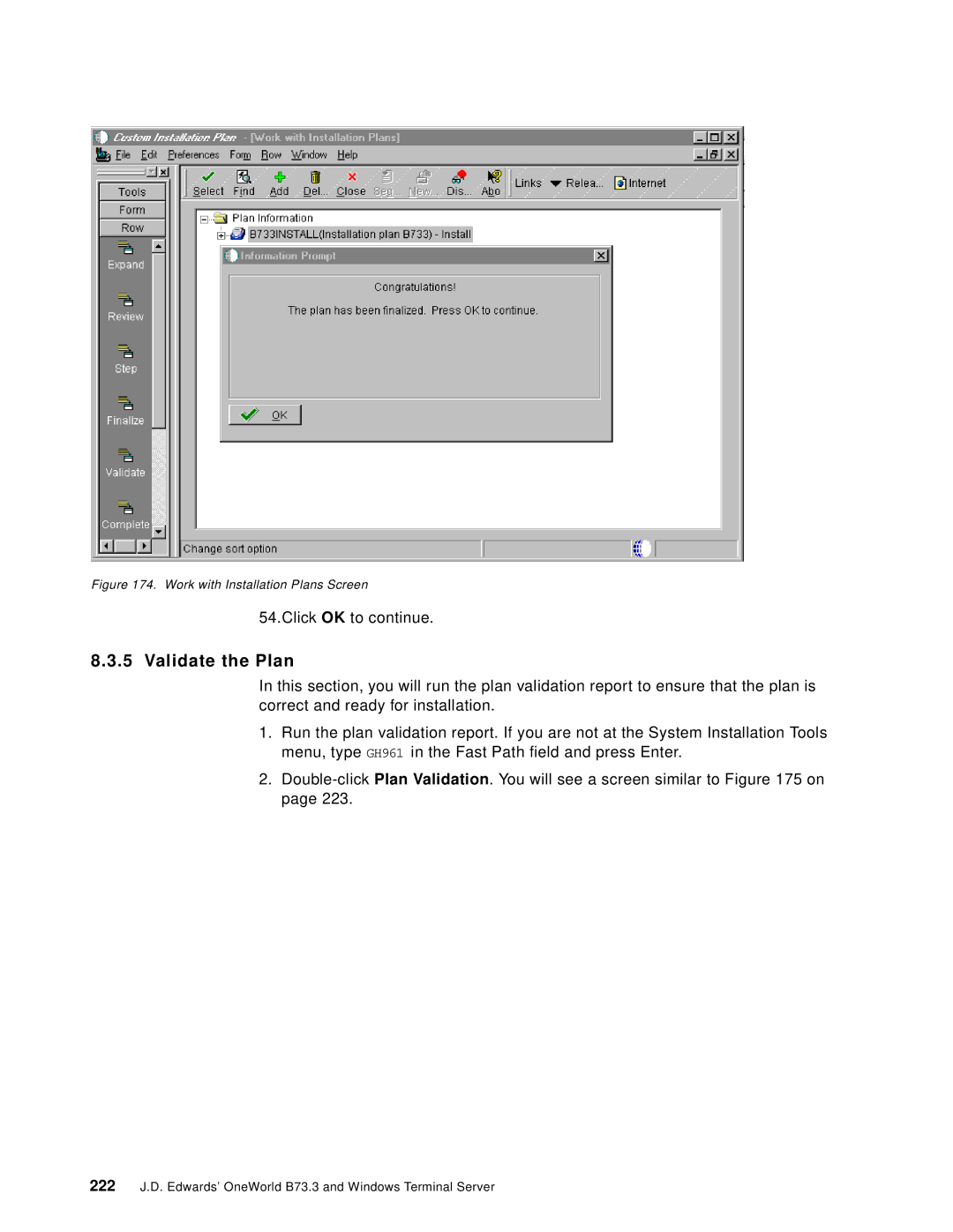 IBM manual 222 J.D. Edwards’ OneWorld B73.3 and Windows Terminal Server 