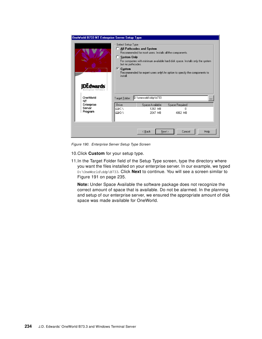 IBM manual 234 J.D. Edwards’ OneWorld B73.3 and Windows Terminal Server 