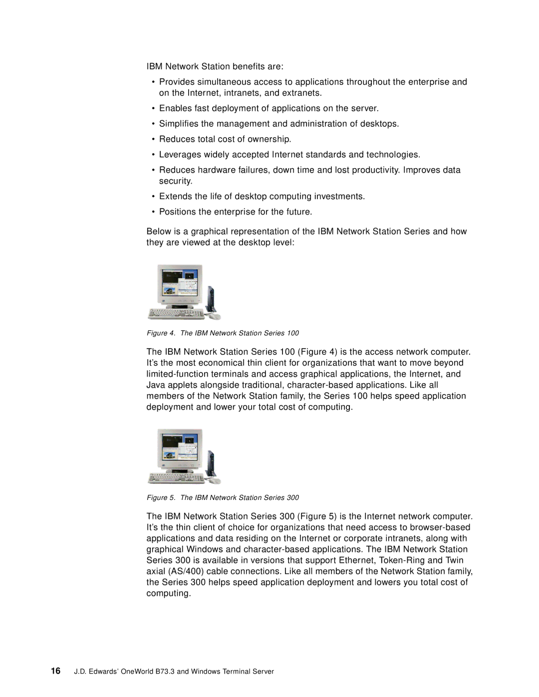 IBM B73.3 manual IBM Network Station Series 