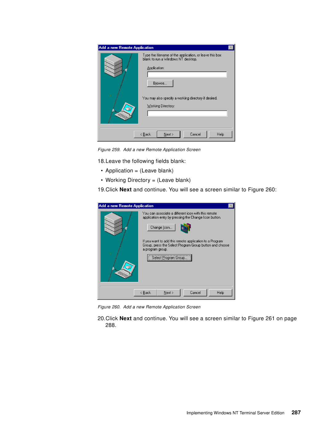 IBM B73.3 manual Click Next and continue. You will see a screen similar to on 