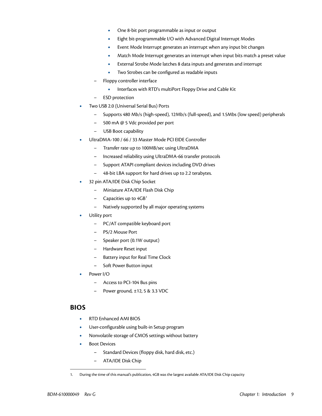 IBM BDM-610000049 user manual Bios 