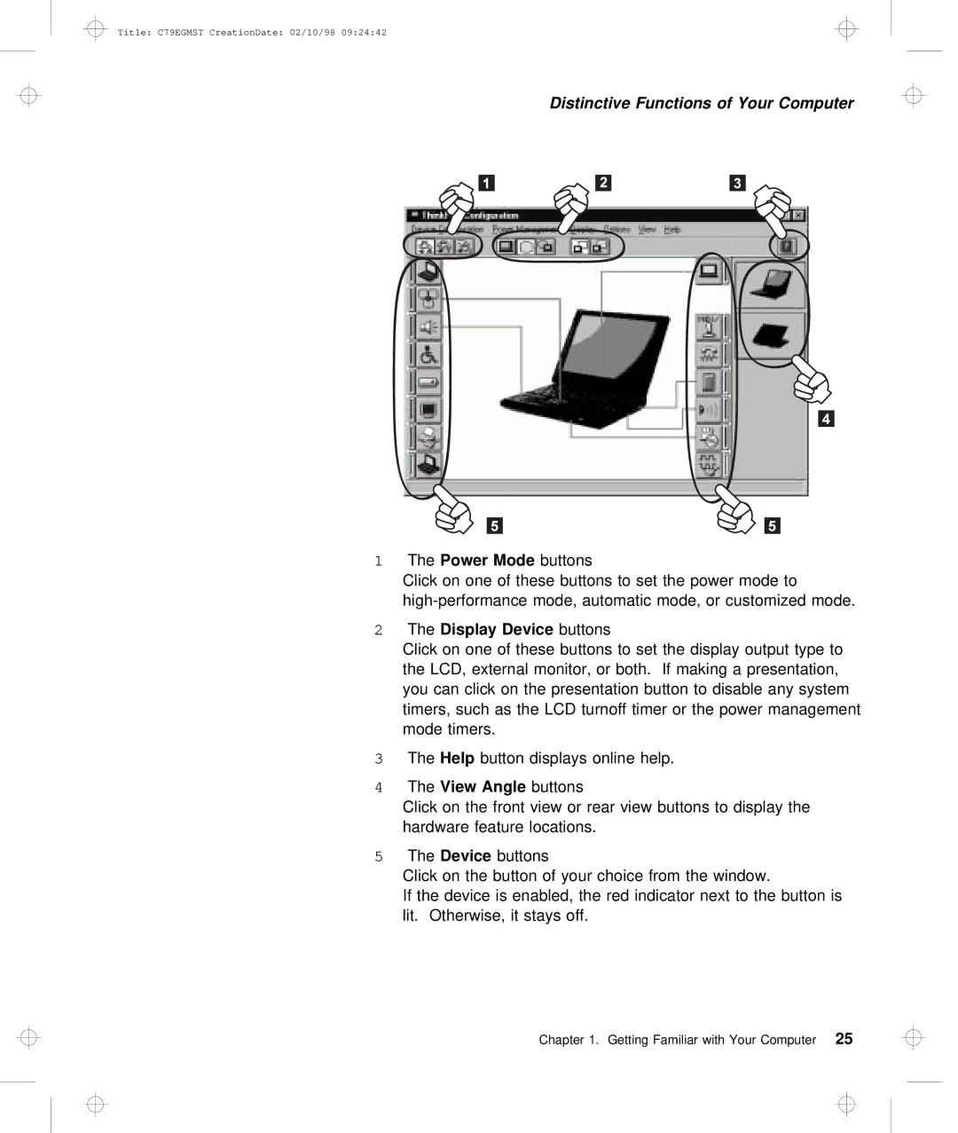 IBM C79EGMST manual Mode, Angle, Device 