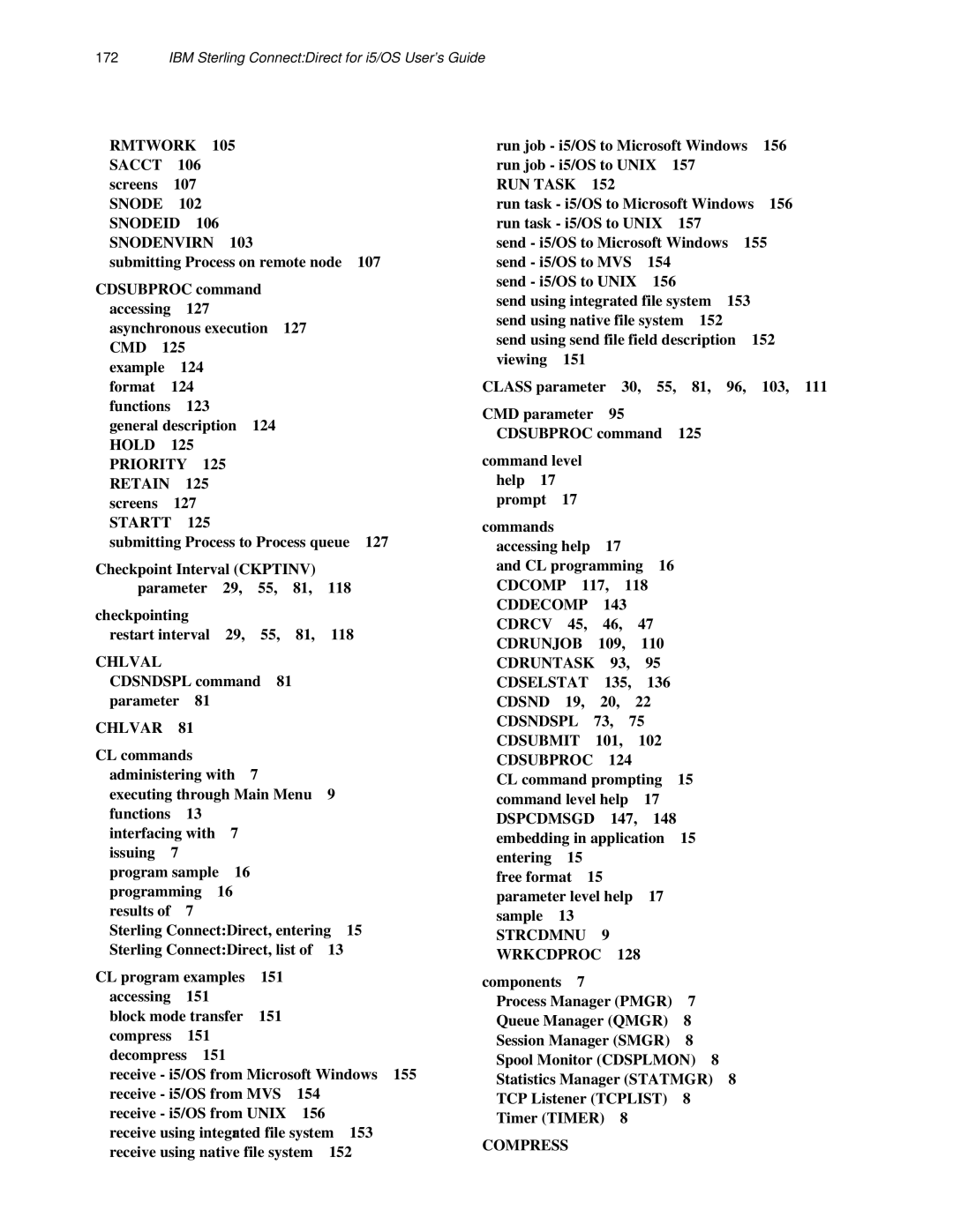 IBM CDI5UG1107 manual Cmd 