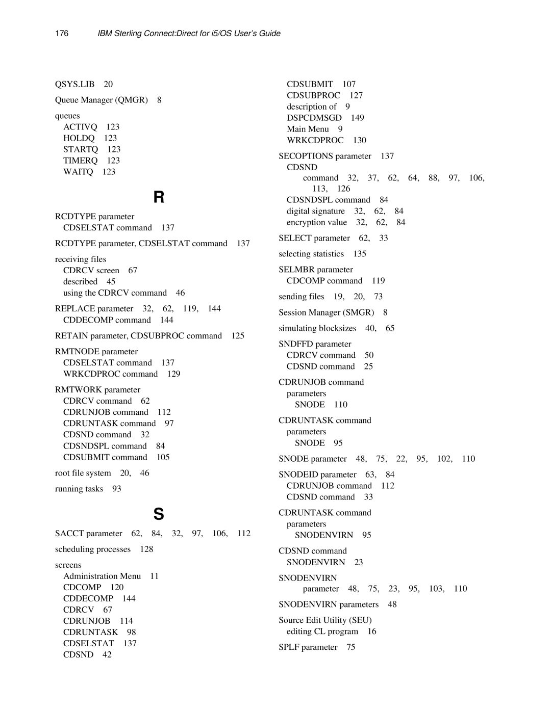 IBM CDI5UG1107 manual Qsys.Lib 