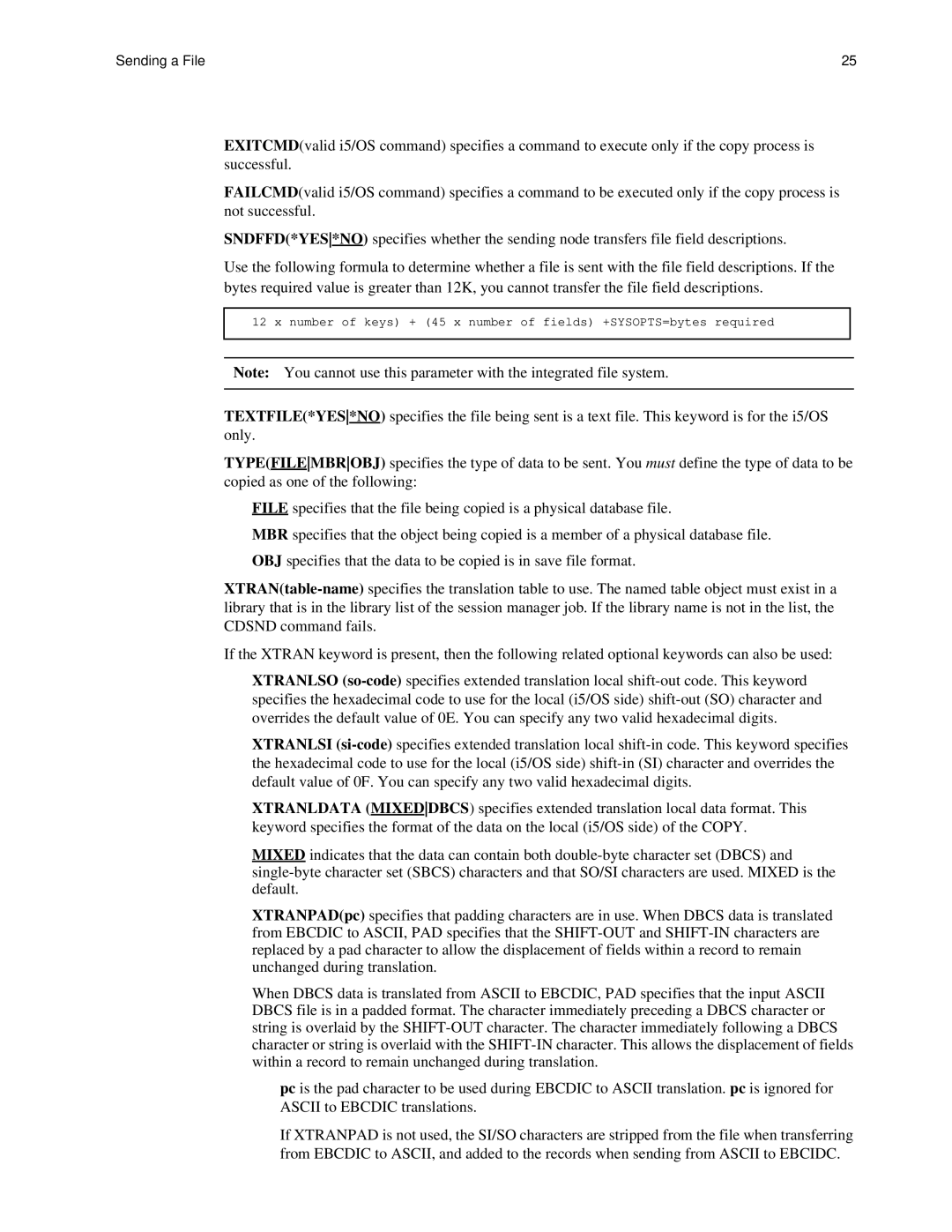 IBM CDI5UG1107 manual Sending a File 