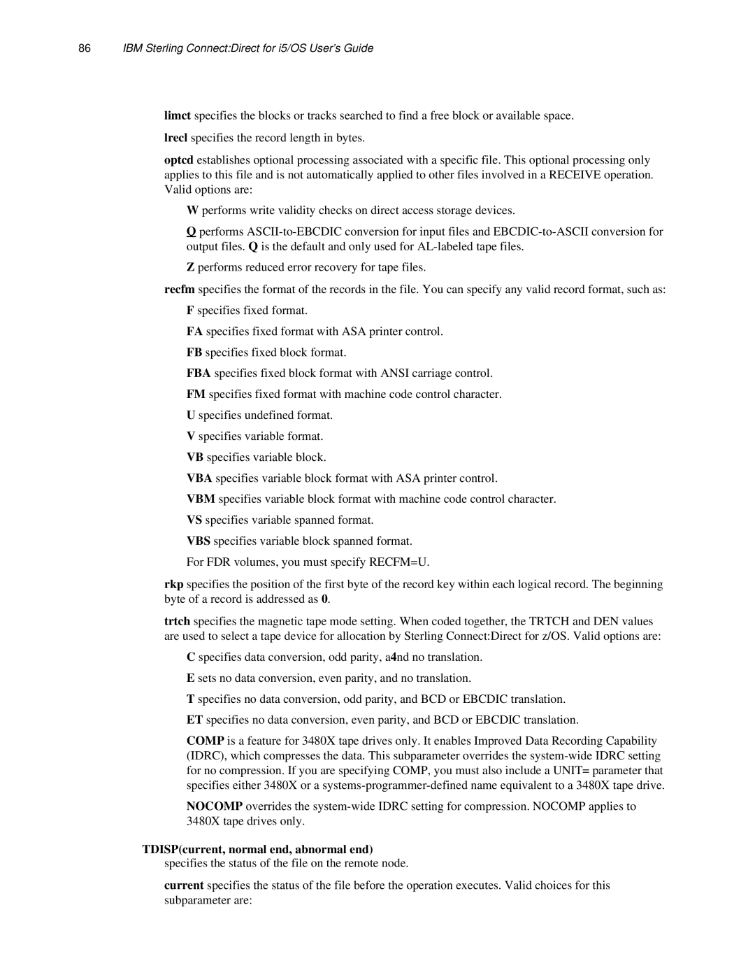 IBM CDI5UG1107 manual IBM Sterling ConnectDirect for i5/OS User’s Guide 