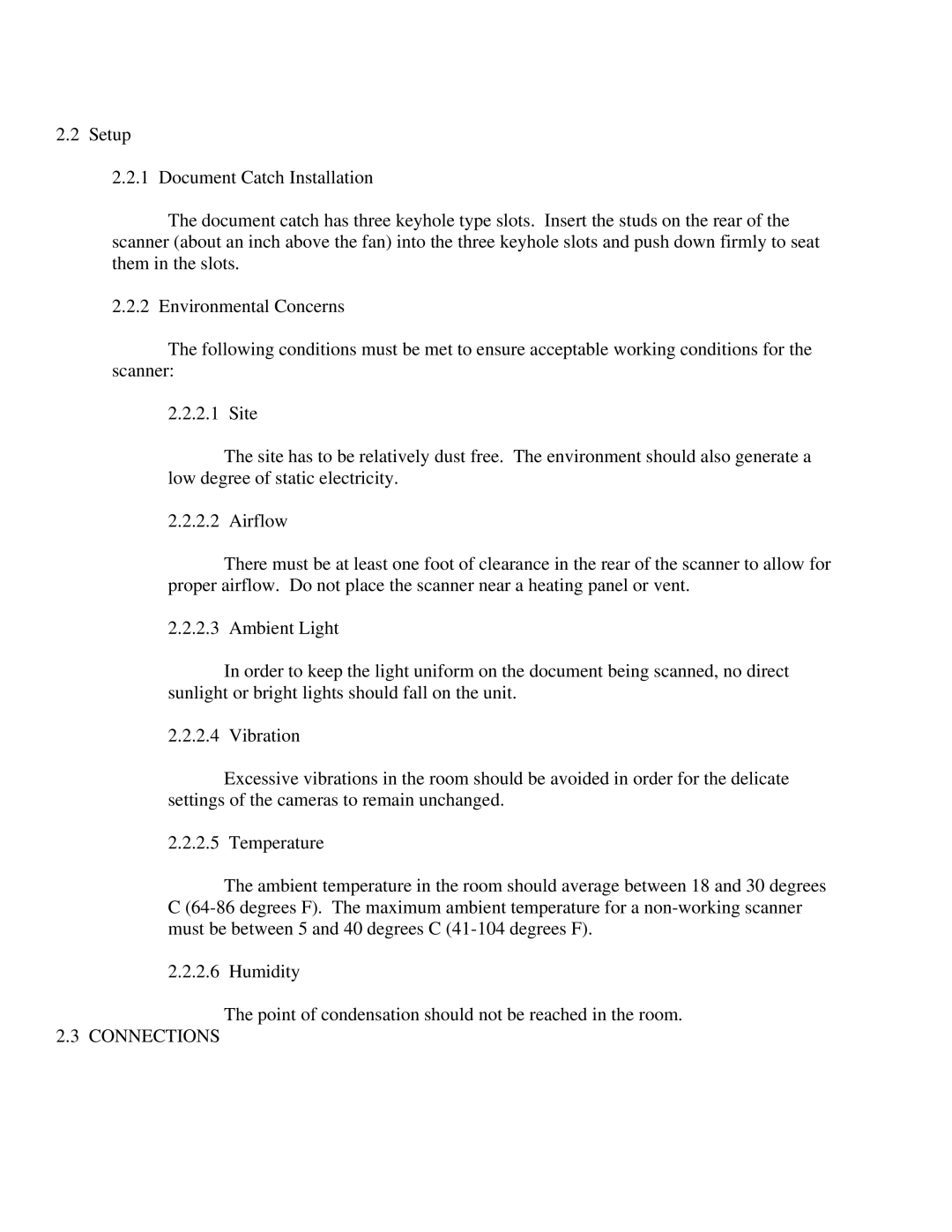 IBM CF Series manual Connections 