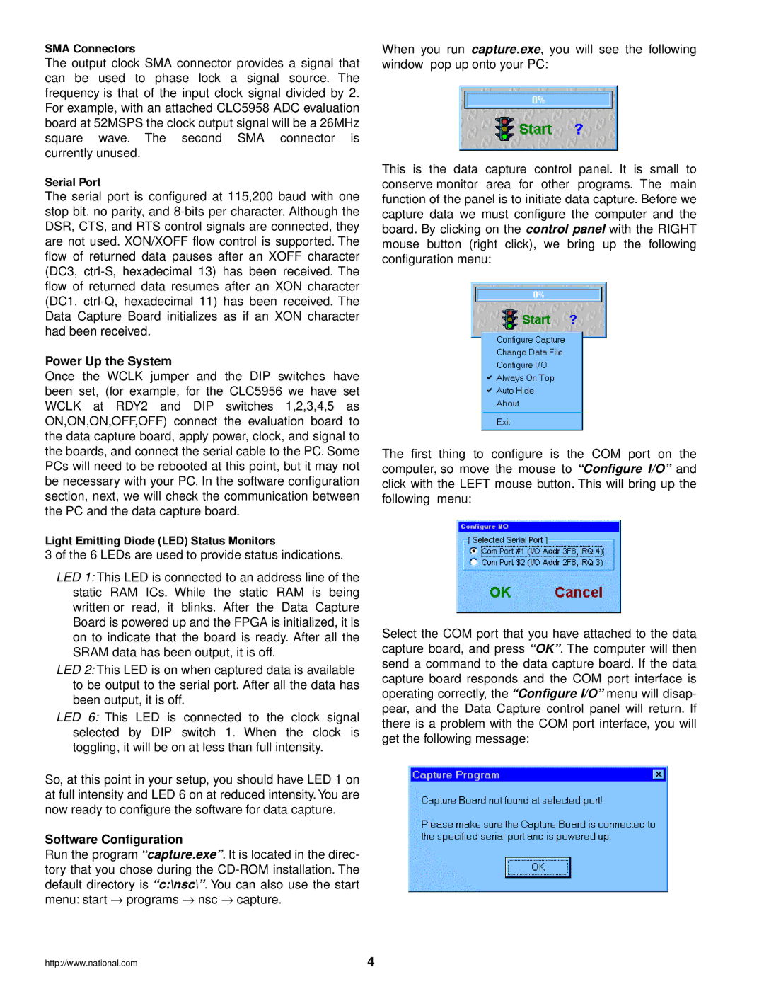 IBM CLC-CAPT-PCASM manual Power Up the System, Software Conﬁguration 