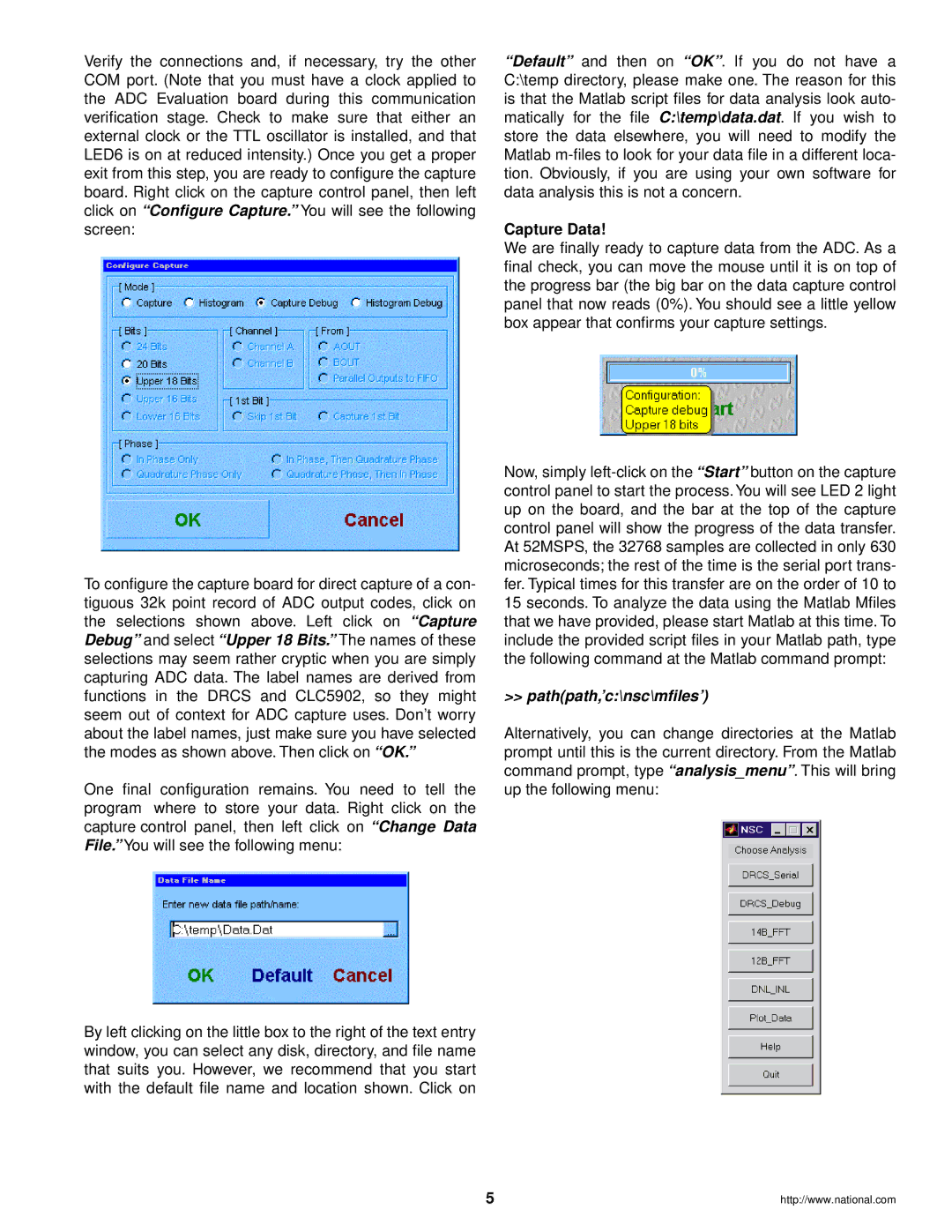 IBM CLC-CAPT-PCASM manual Capture Data, Pathpath,’c\nsc\mﬁles’ 