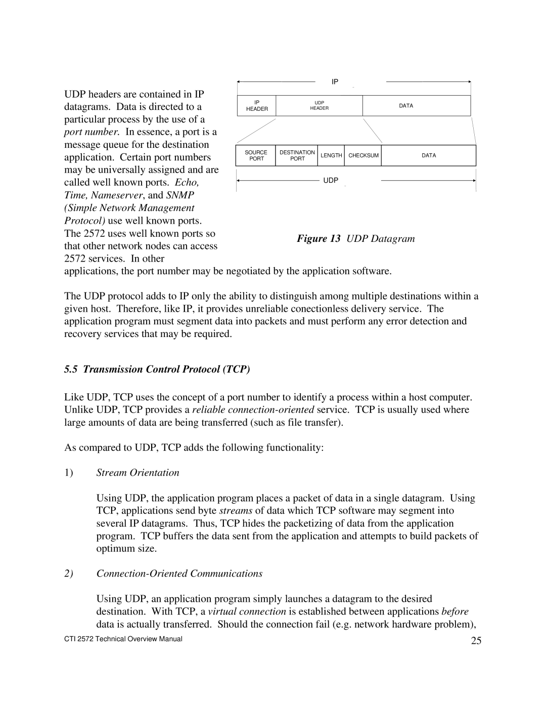 IBM CTI 2572 manual That other network nodes can access, Transmission Control Protocol TCP, Stream Orientation 