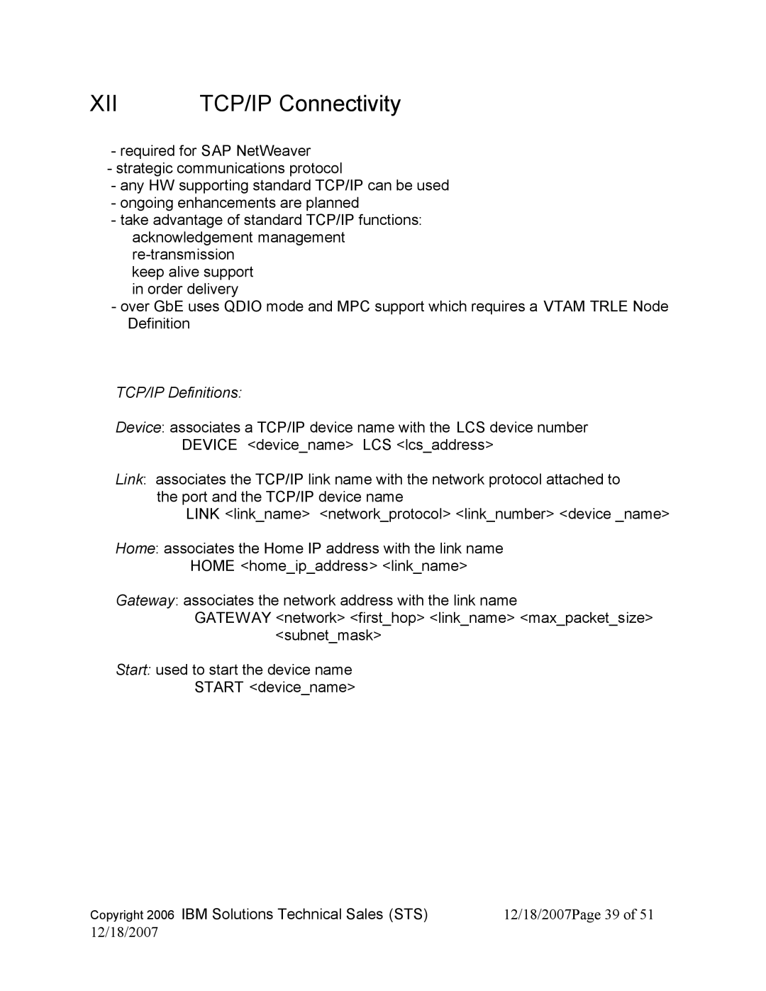 IBM DB2 V8, DB2 9 manual Xii, TCP/IP Connectivity 