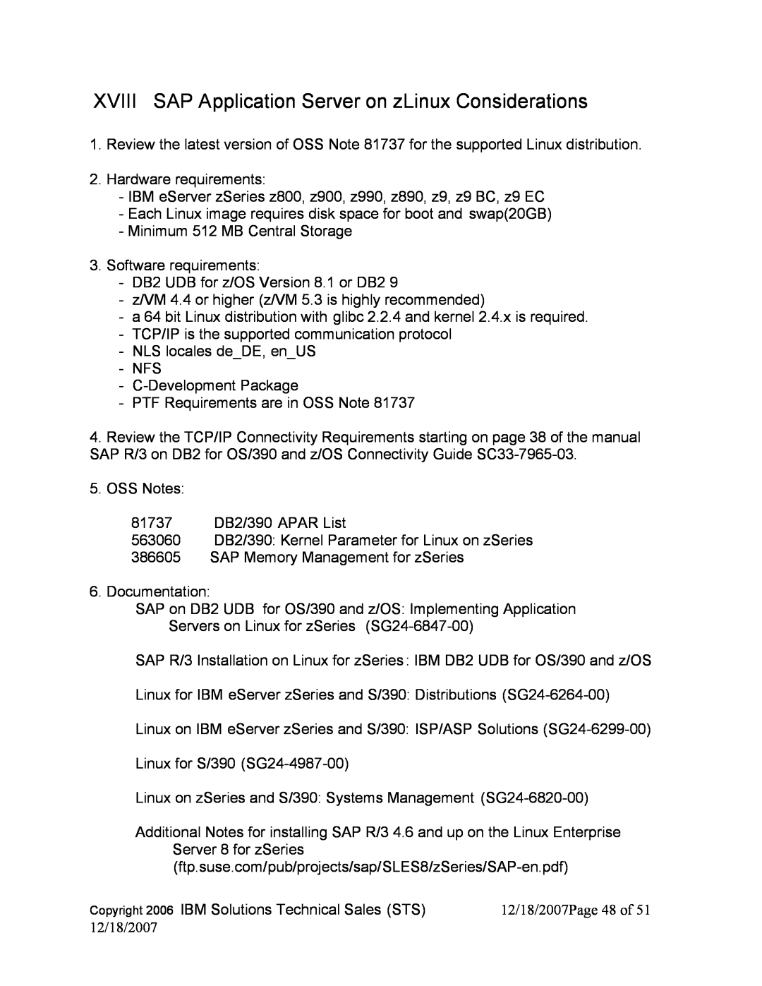 IBM DB2 9, DB2 V8 manual Hardware requirements 