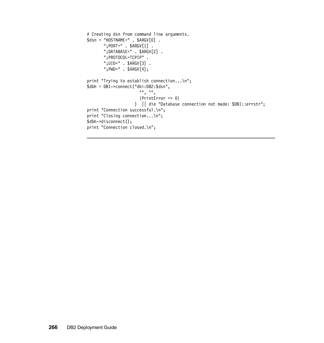 IBM manual 266 DB2 Deployment Guide 