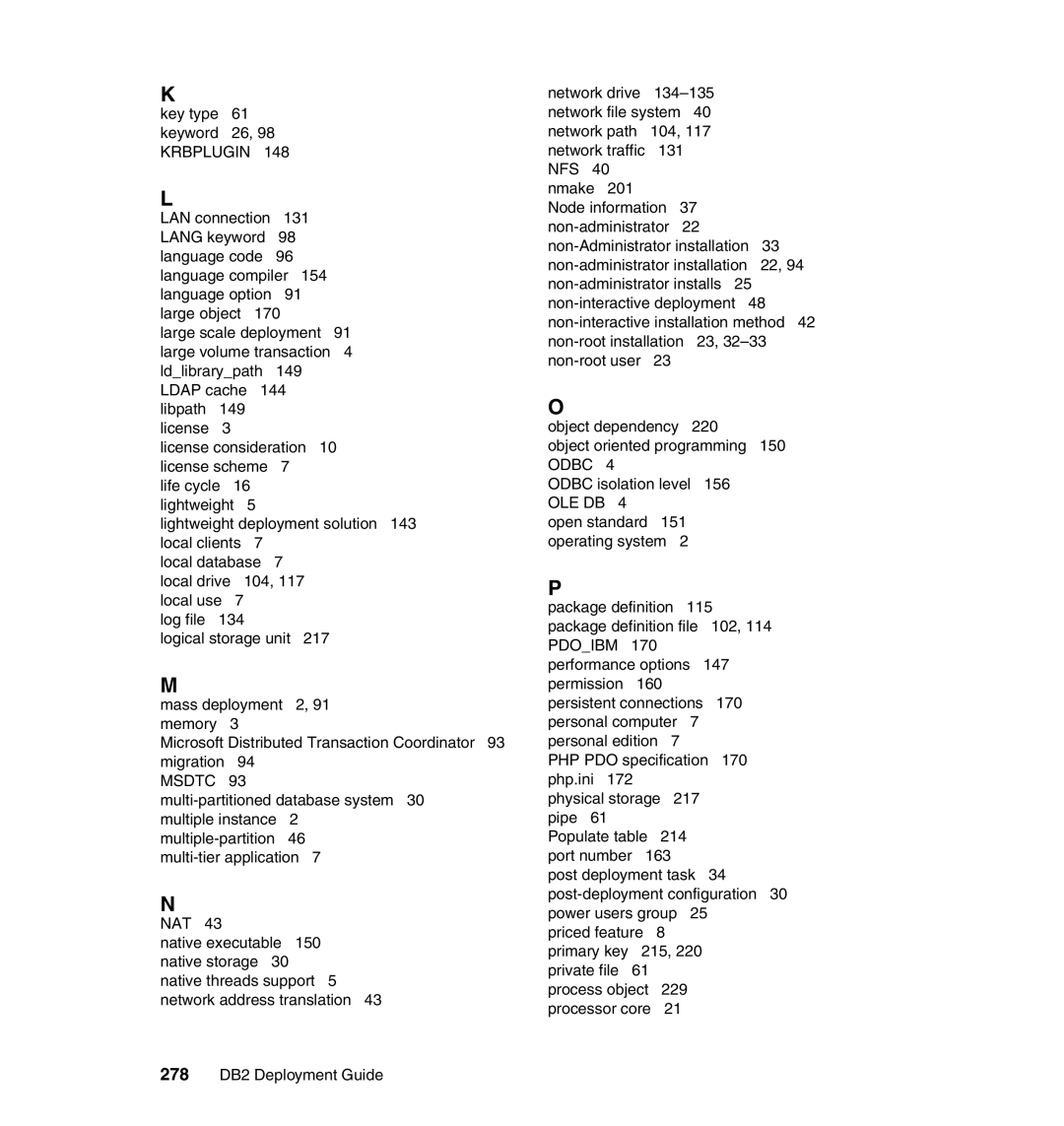 IBM DB2 manual Msdtc 