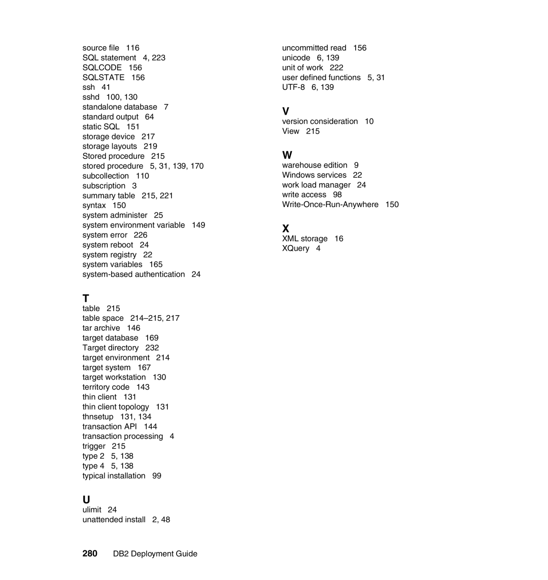 IBM DB2 manual 