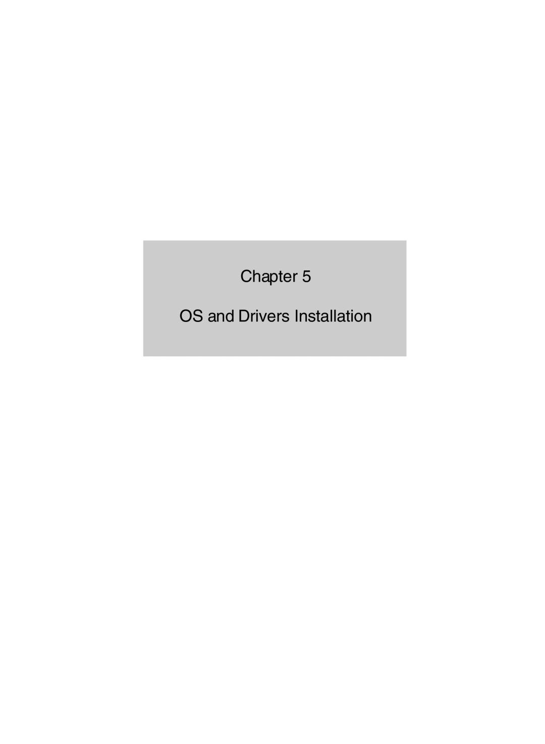 IBM DJ800 user manual Chapter OS and Drivers Installation 
