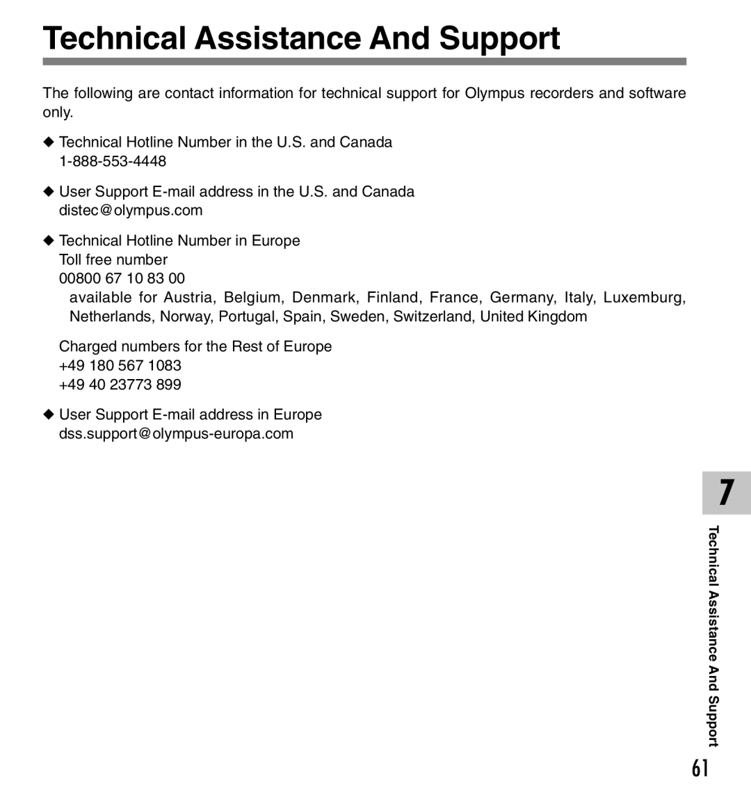 IBM DM-10, DM-20 manual Technical Assistance And Support 