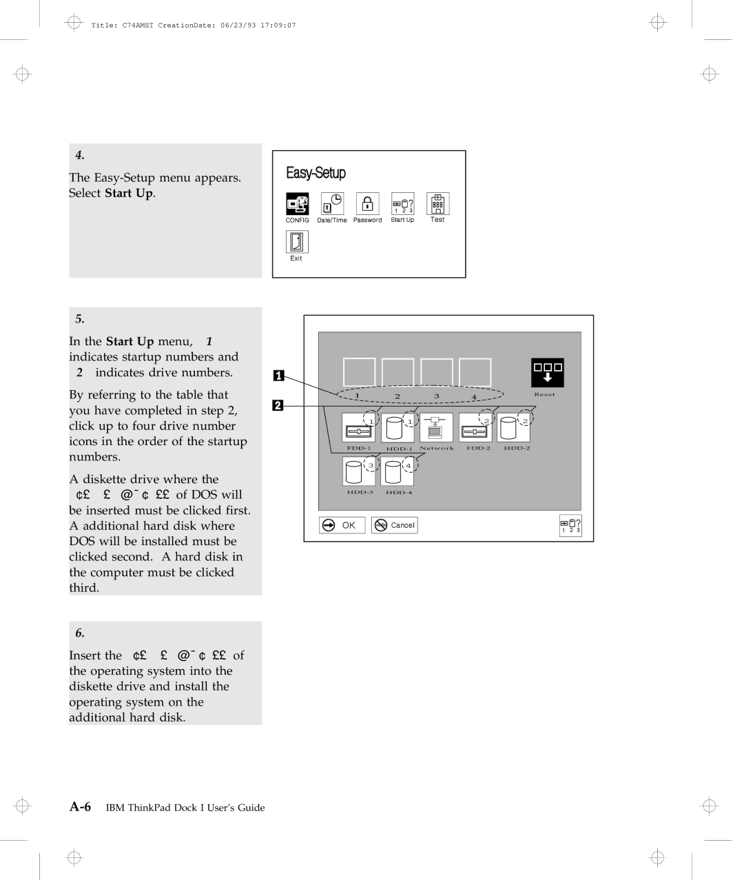 IBM Dock I manual FDD-1 HDD-1 